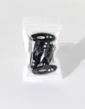 Load image into Gallery viewer, Black Diamante Safety Pins
