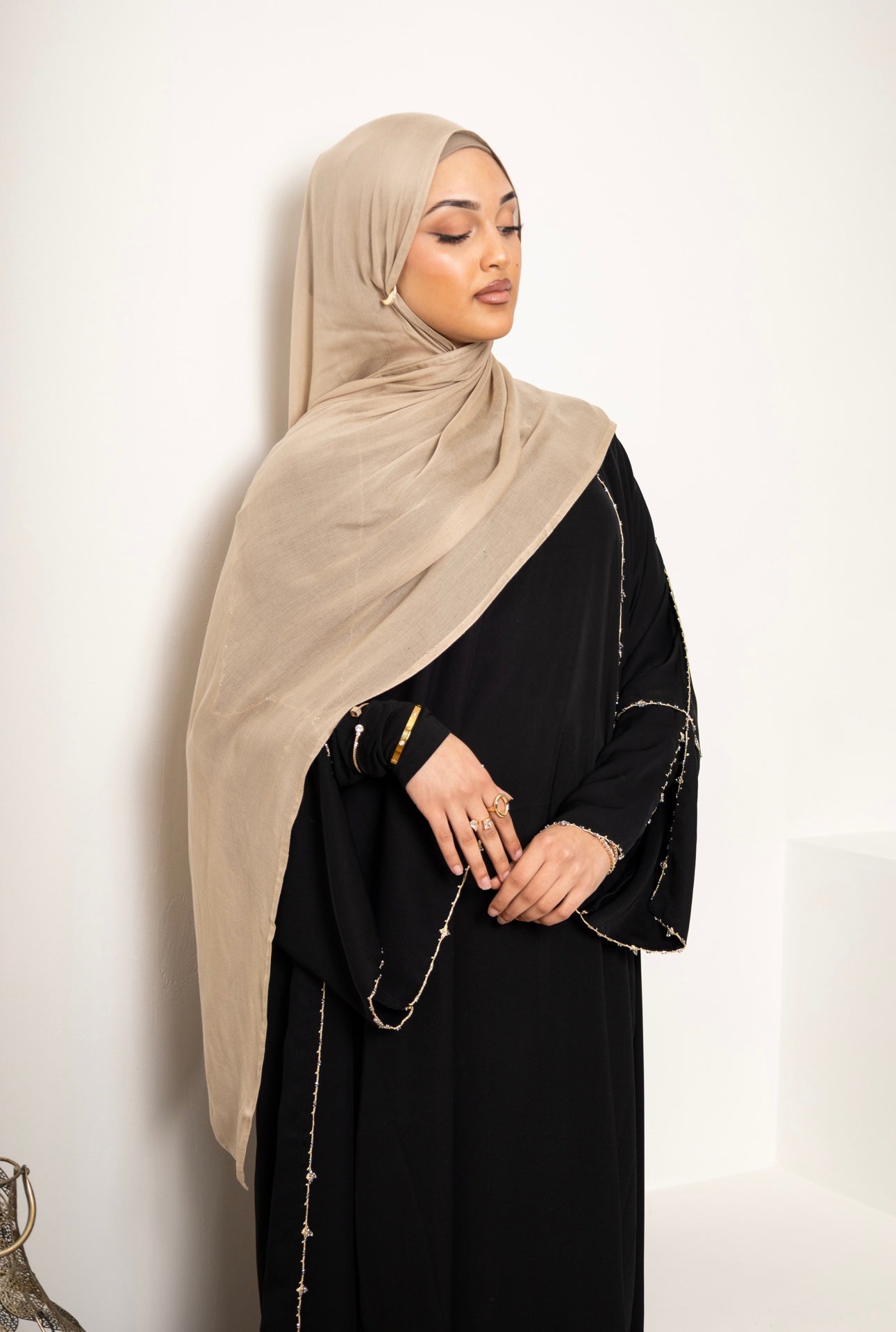 Modal Double-Stitched Hijab Sets