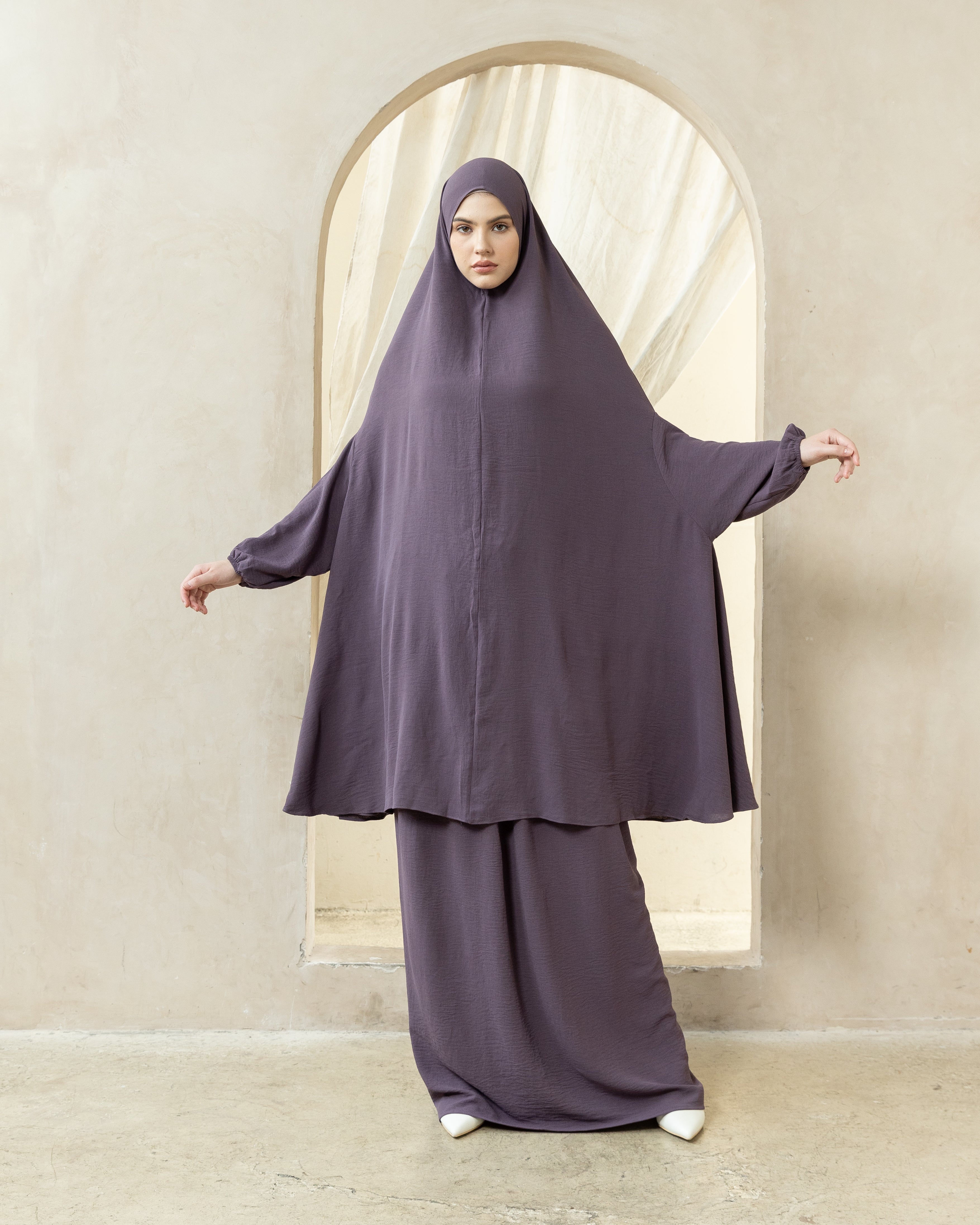 Airflow Jilbab Sleeved Prayer Set