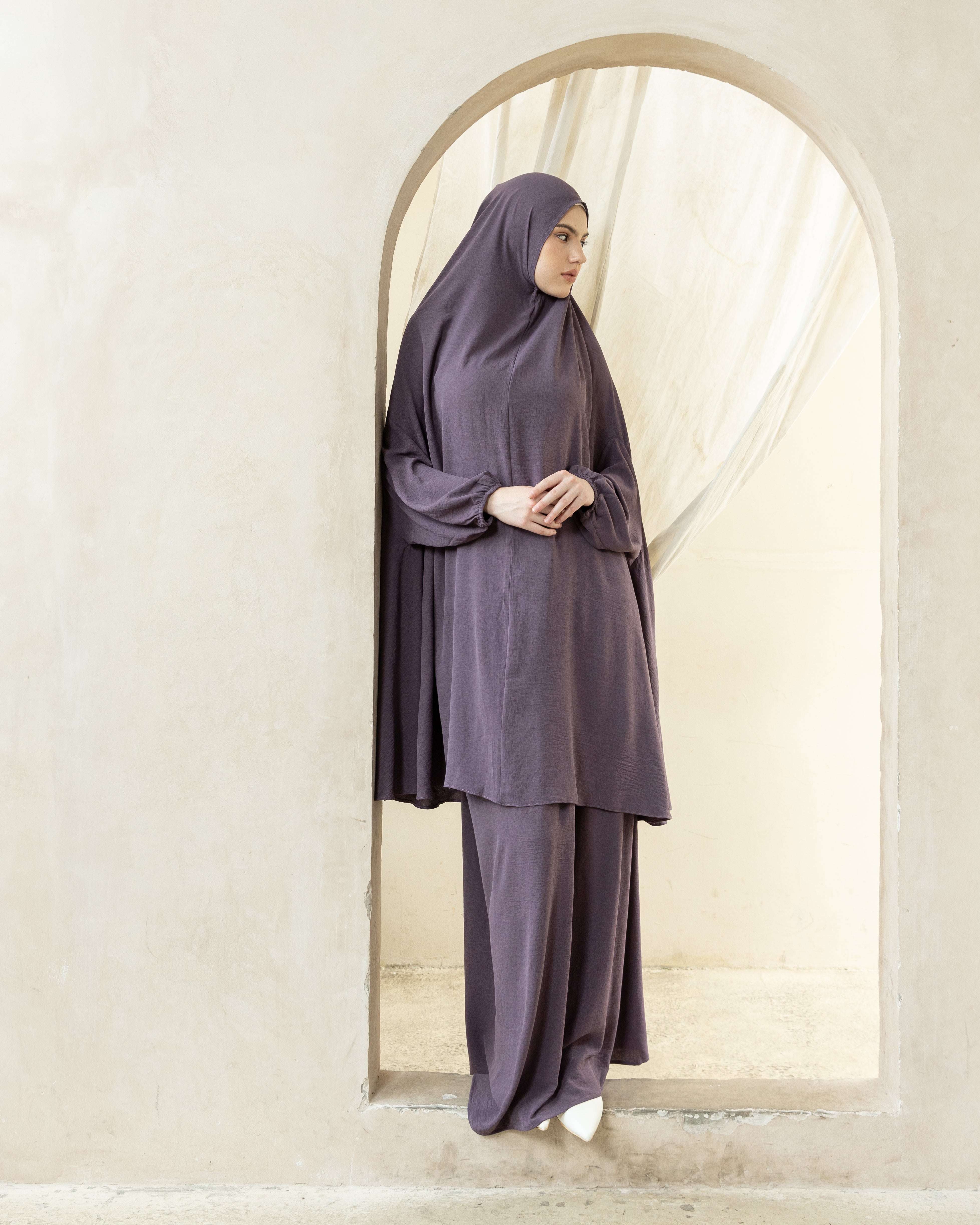 Airflow Jilbab Sleeved Prayer Set