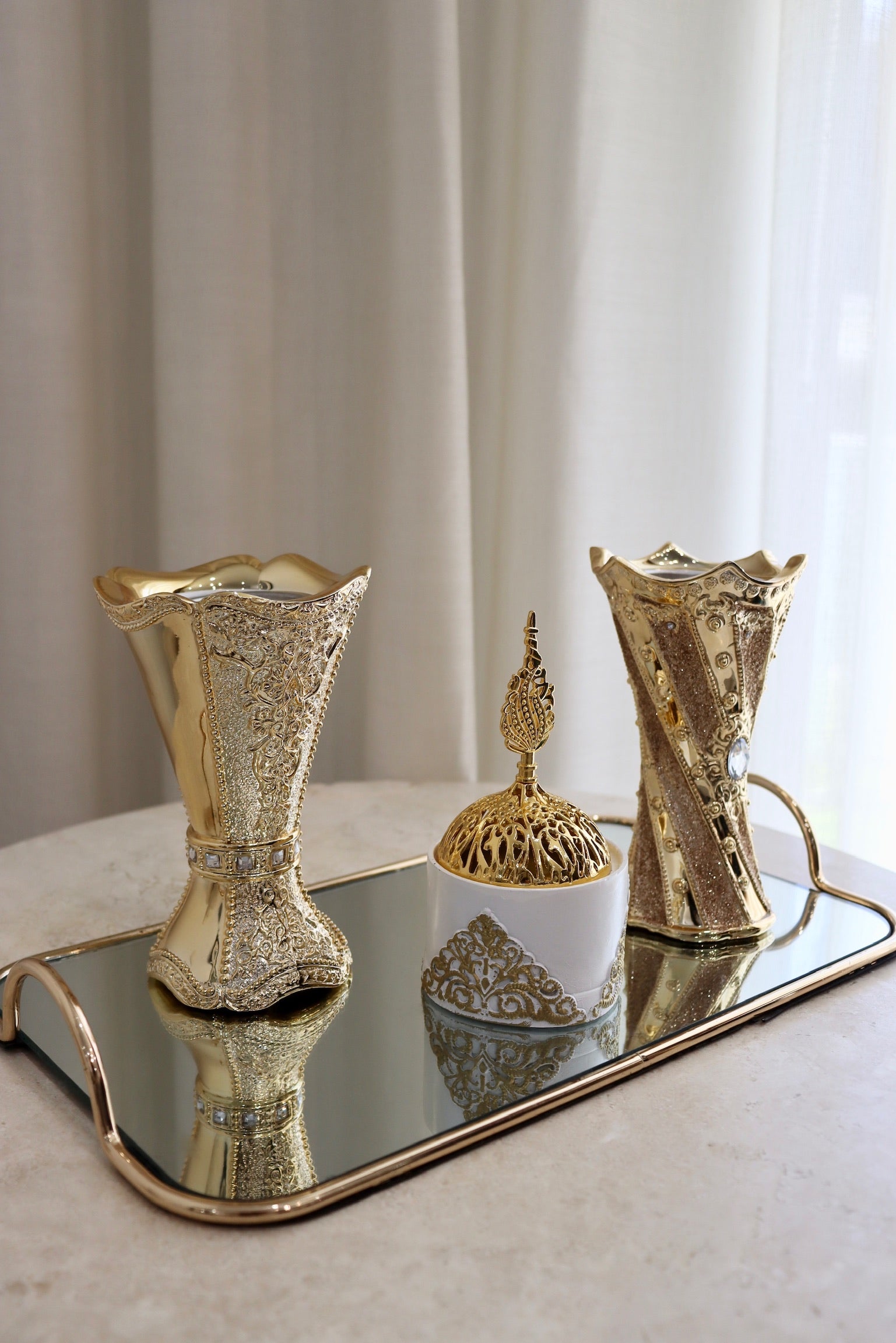 Arabian Gold Incense Burner