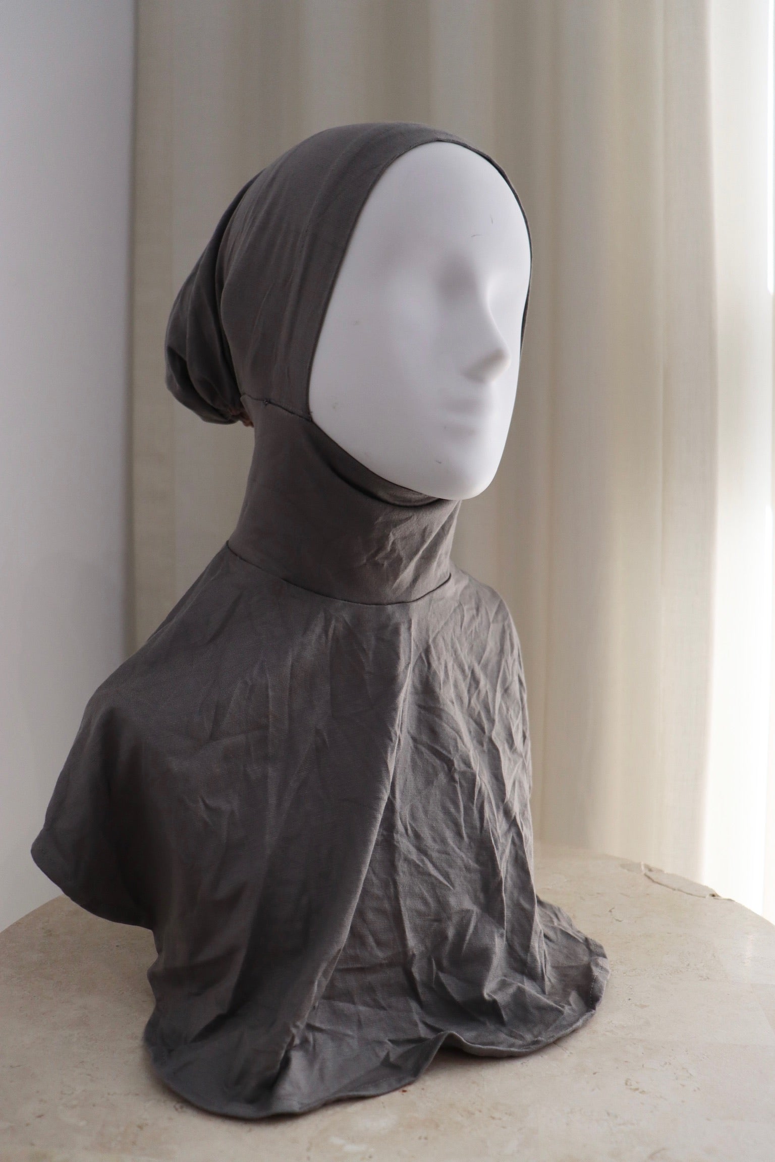 Zipper Inner Ninja Headress Cap