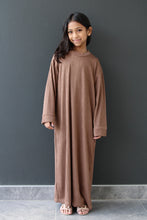 Load image into Gallery viewer, Sofia Staple Ribbed Maxi Girls Dress
