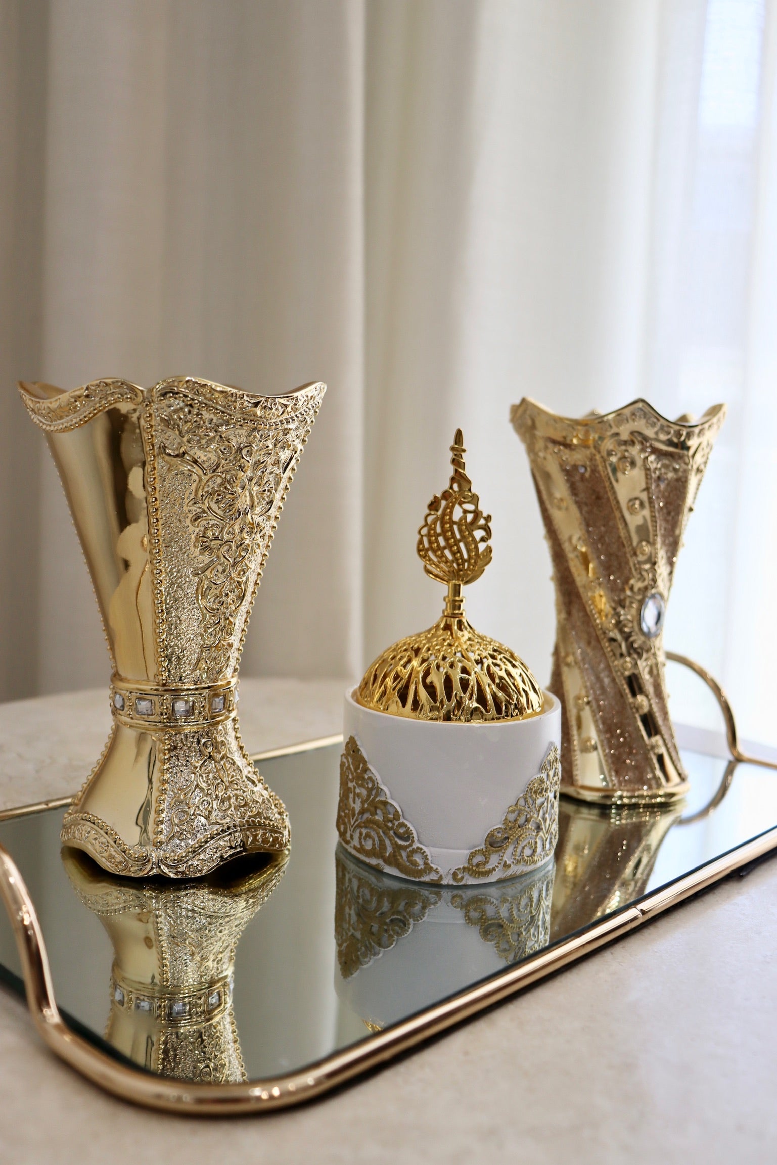 Arabian Gold Incense Burner