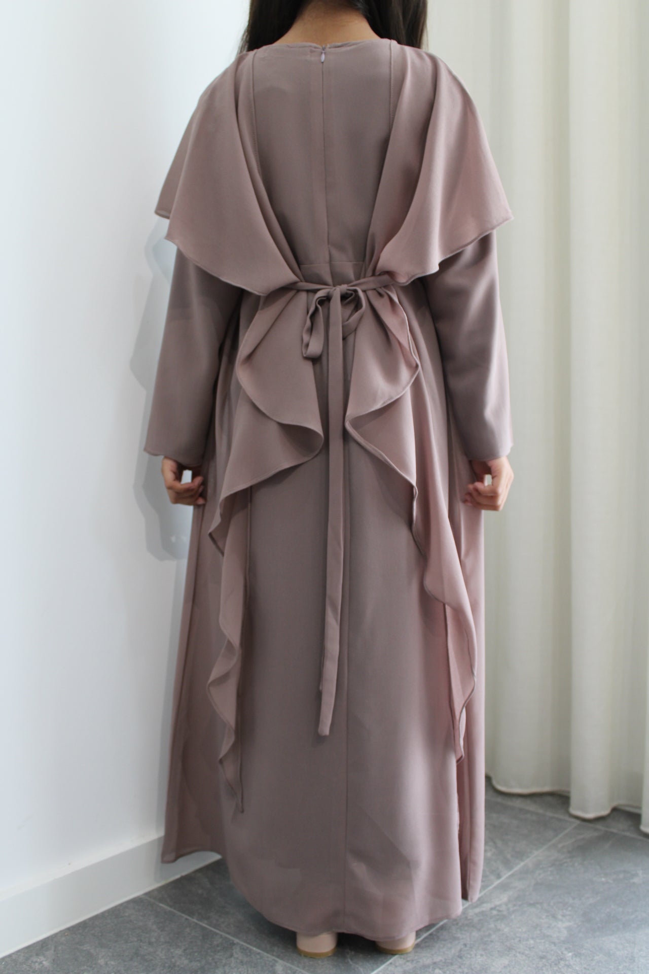 Anneliese Modest Girls Chiffon Dress set