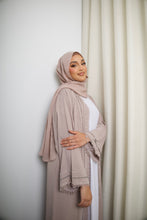 Load image into Gallery viewer, Leyla Luxe Open Embellished Abaya
