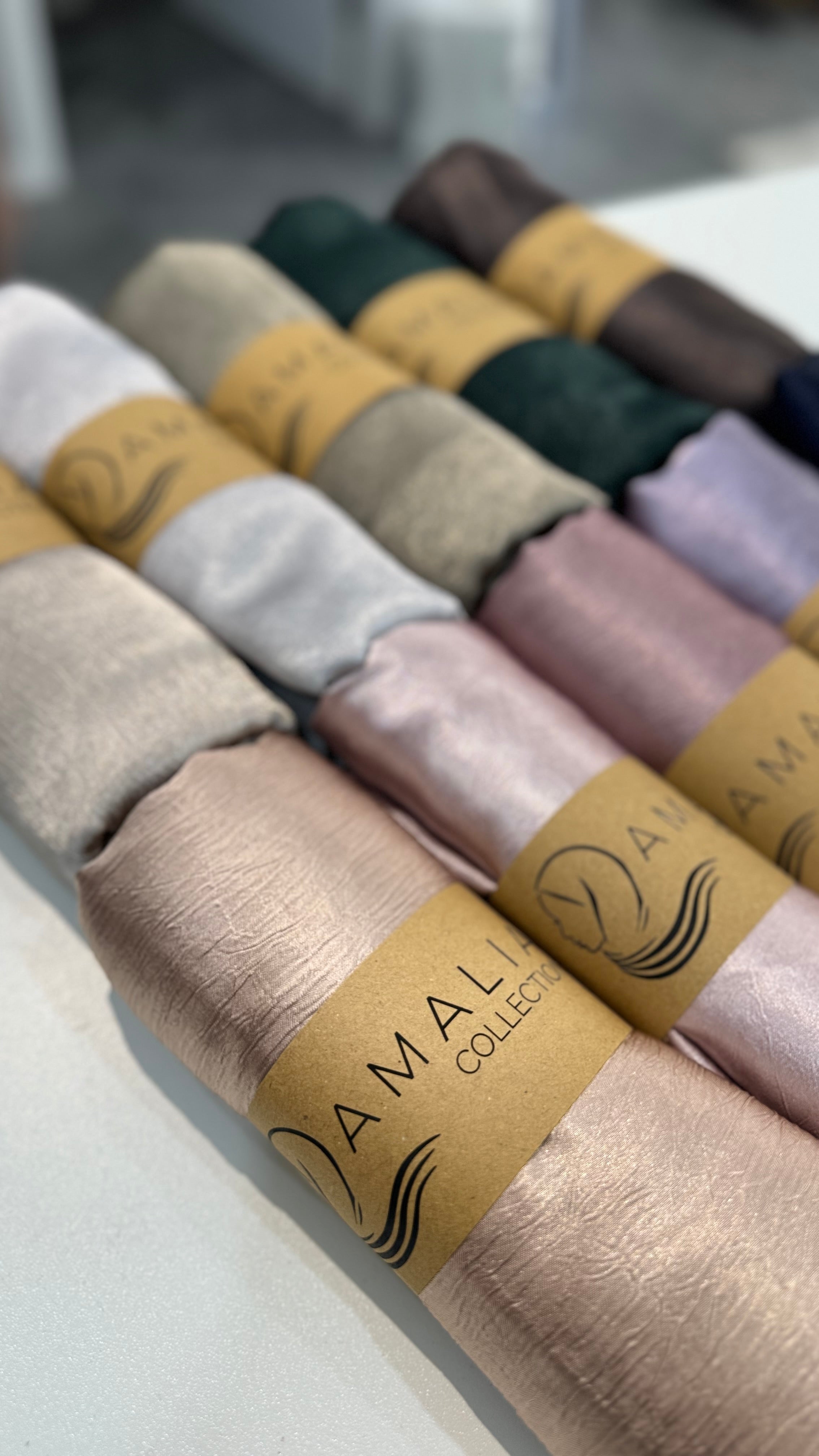 Satin Luxe Metallic Hijab