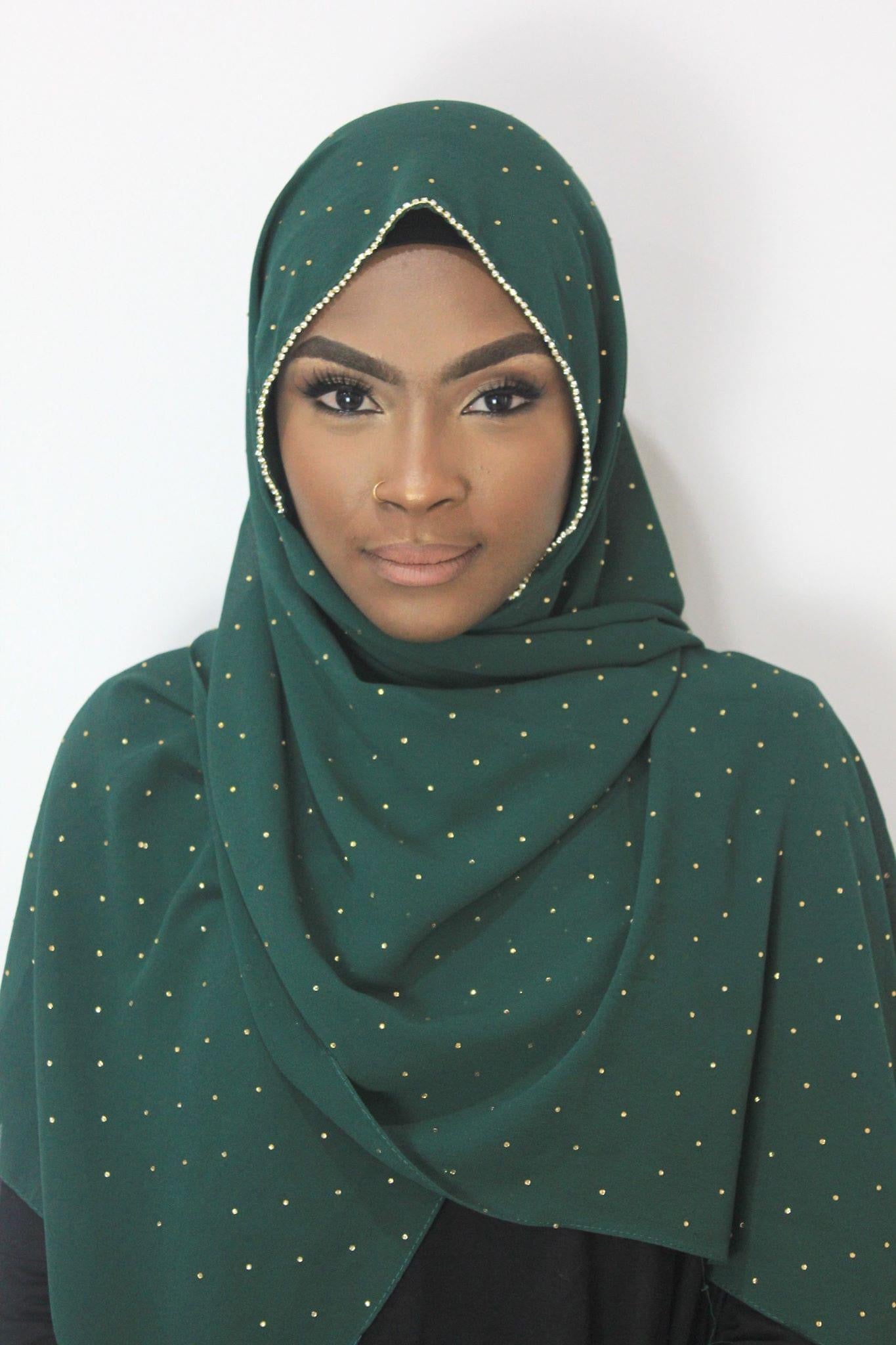 Diamanté Chiffon Premium Hijab
