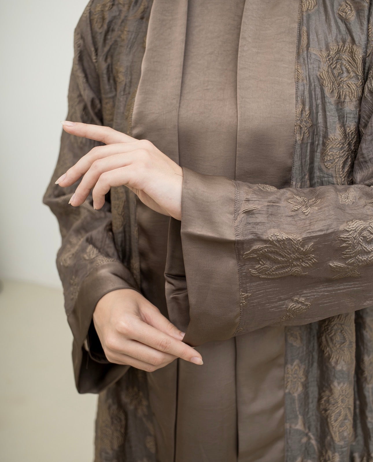 Shakila Opulence Embroidery Abaya Set