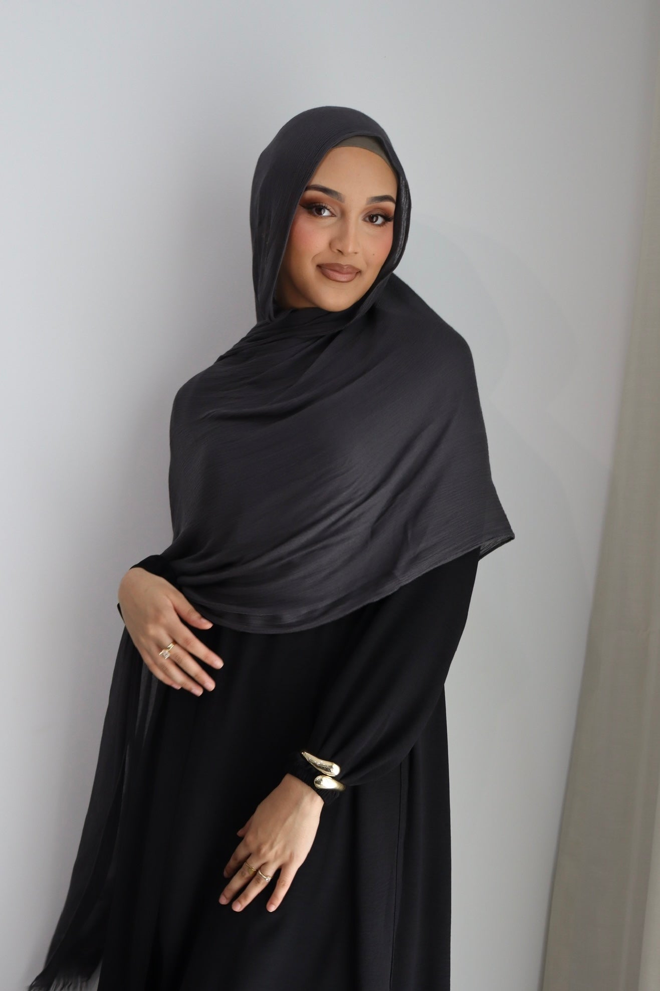 Crinkled Rayon Maxi Hijab