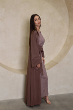Load image into Gallery viewer, Kayra Kimono Abaya Set
