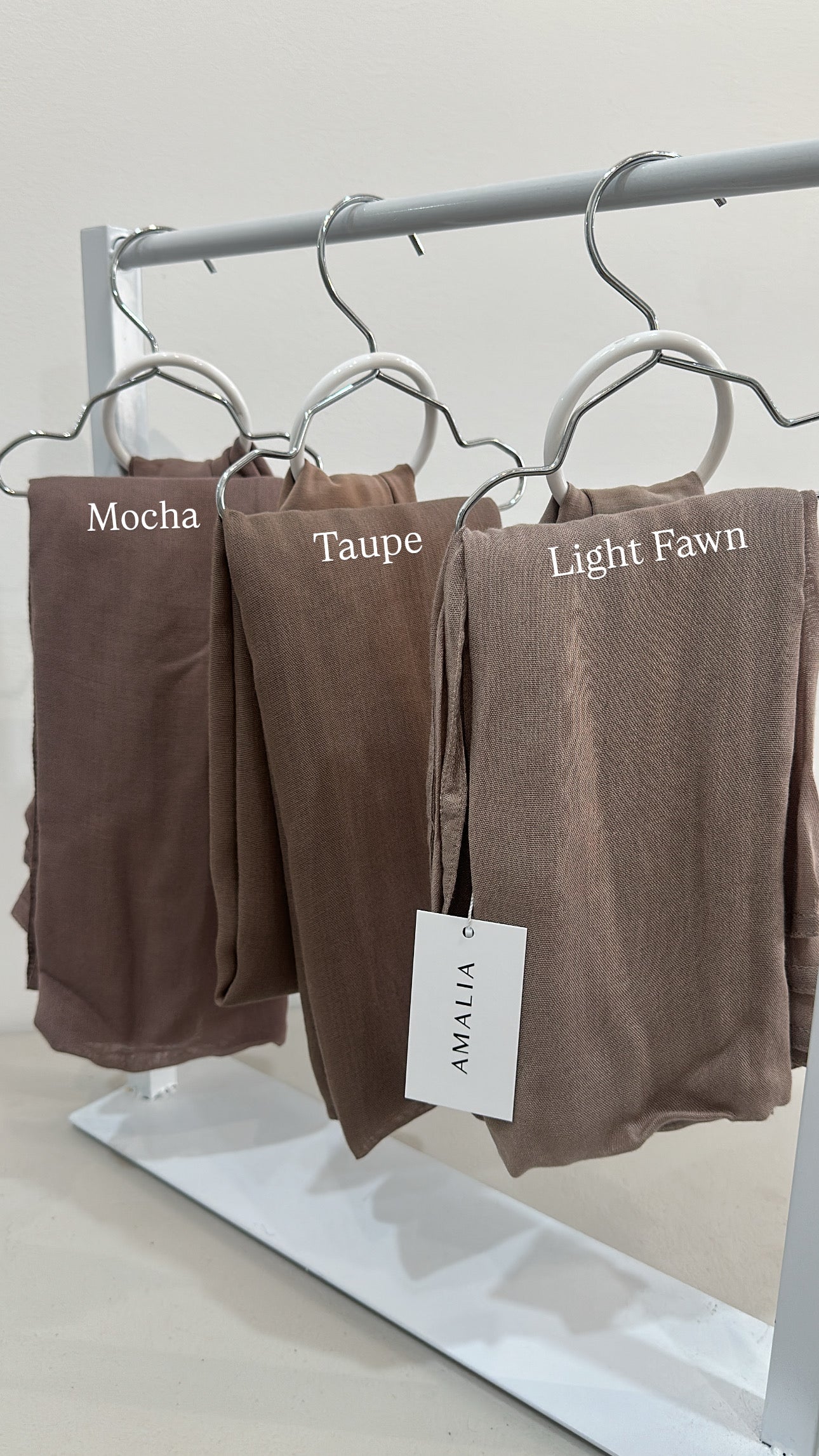 Modal Double-Stitched Hijab Sets