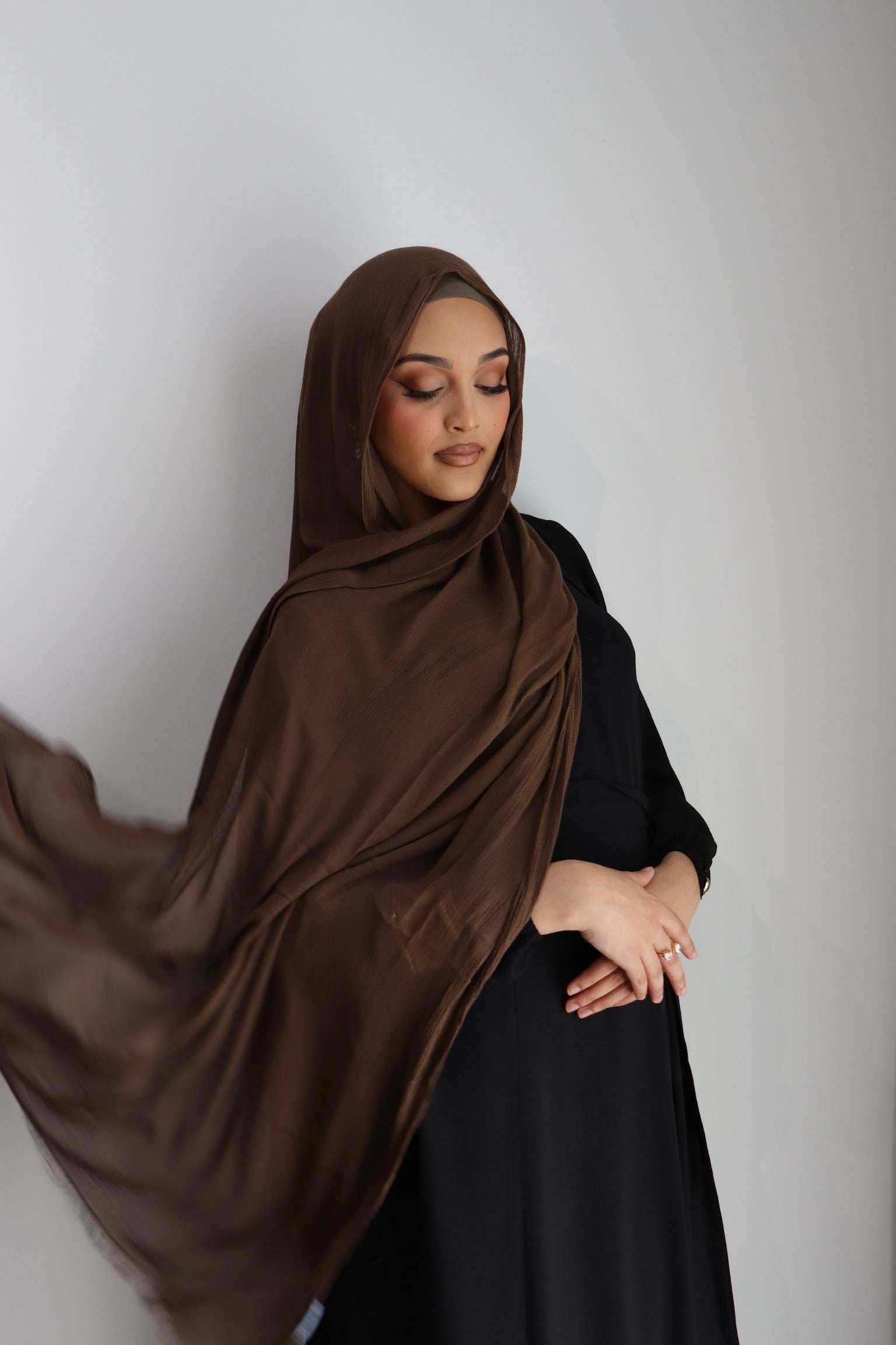 Crinkled Rayon Maxi Hijab