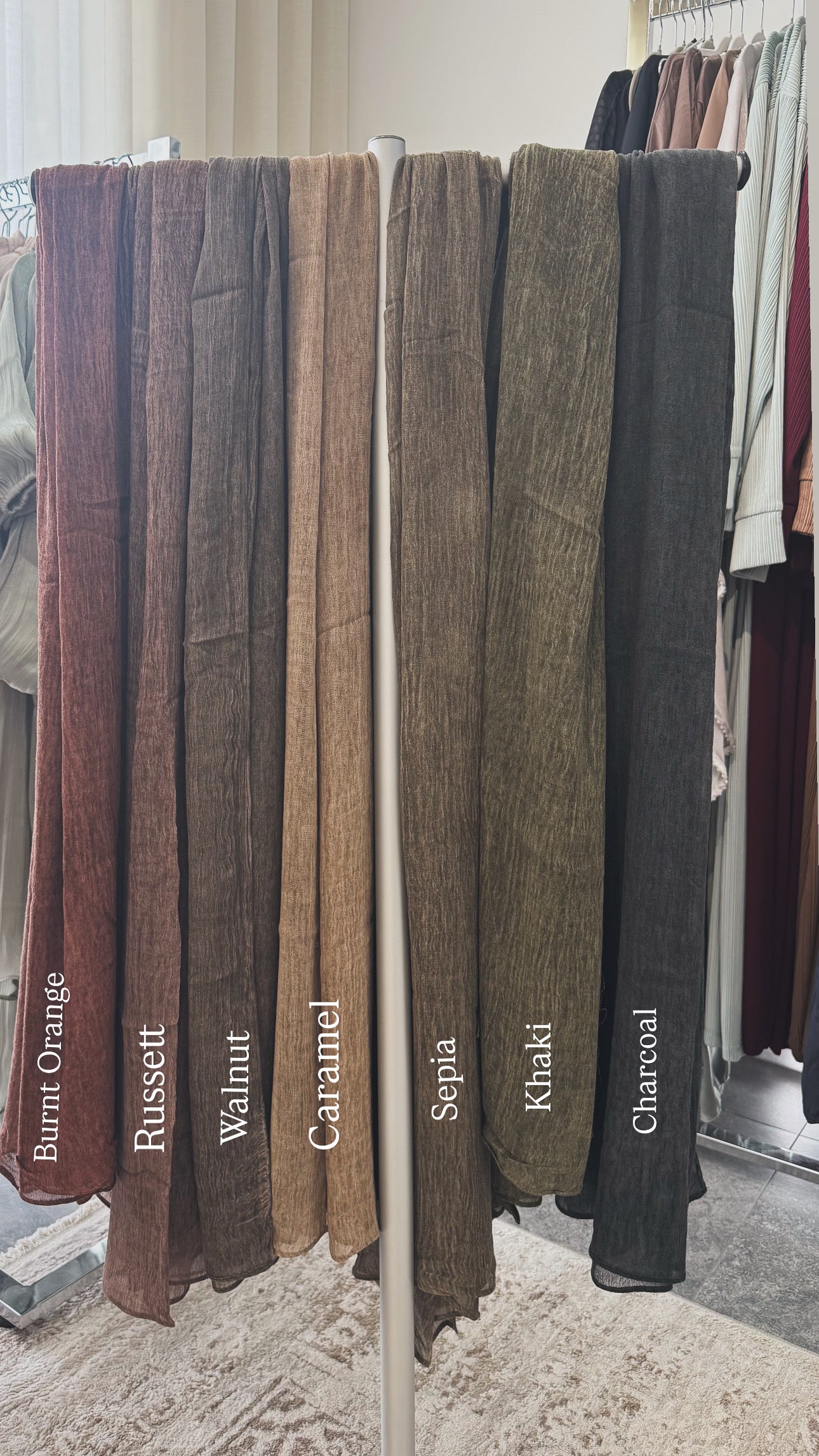 Vintage Washed Rayon Hijab