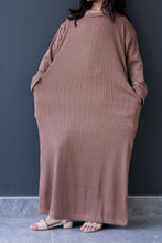 Load image into Gallery viewer, Sofia Staple Ribbed Maxi Girls Dress
