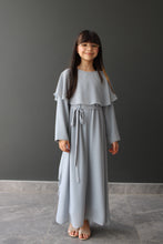 Load image into Gallery viewer, Anneliese Modest Girls Chiffon Dress set
