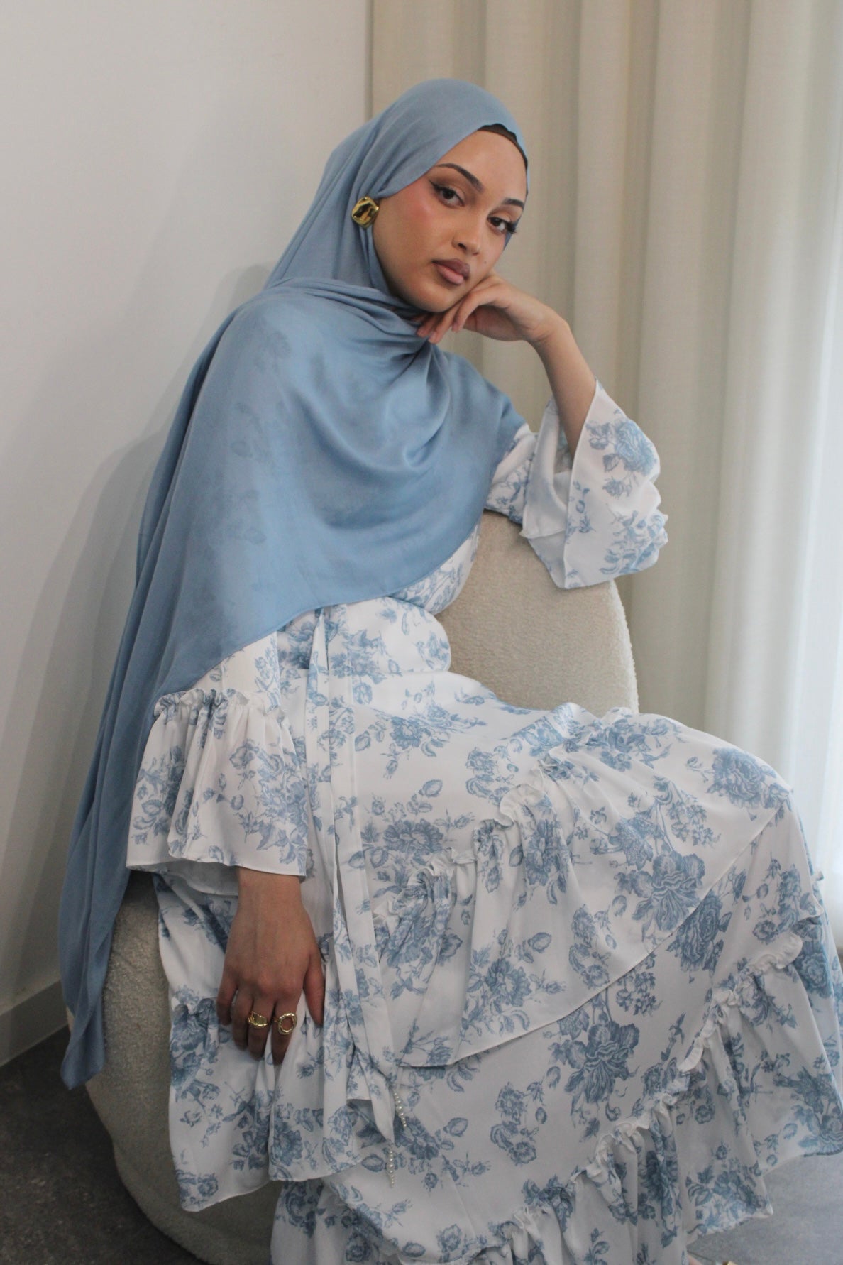 Luna Fleur Ruffle Dress