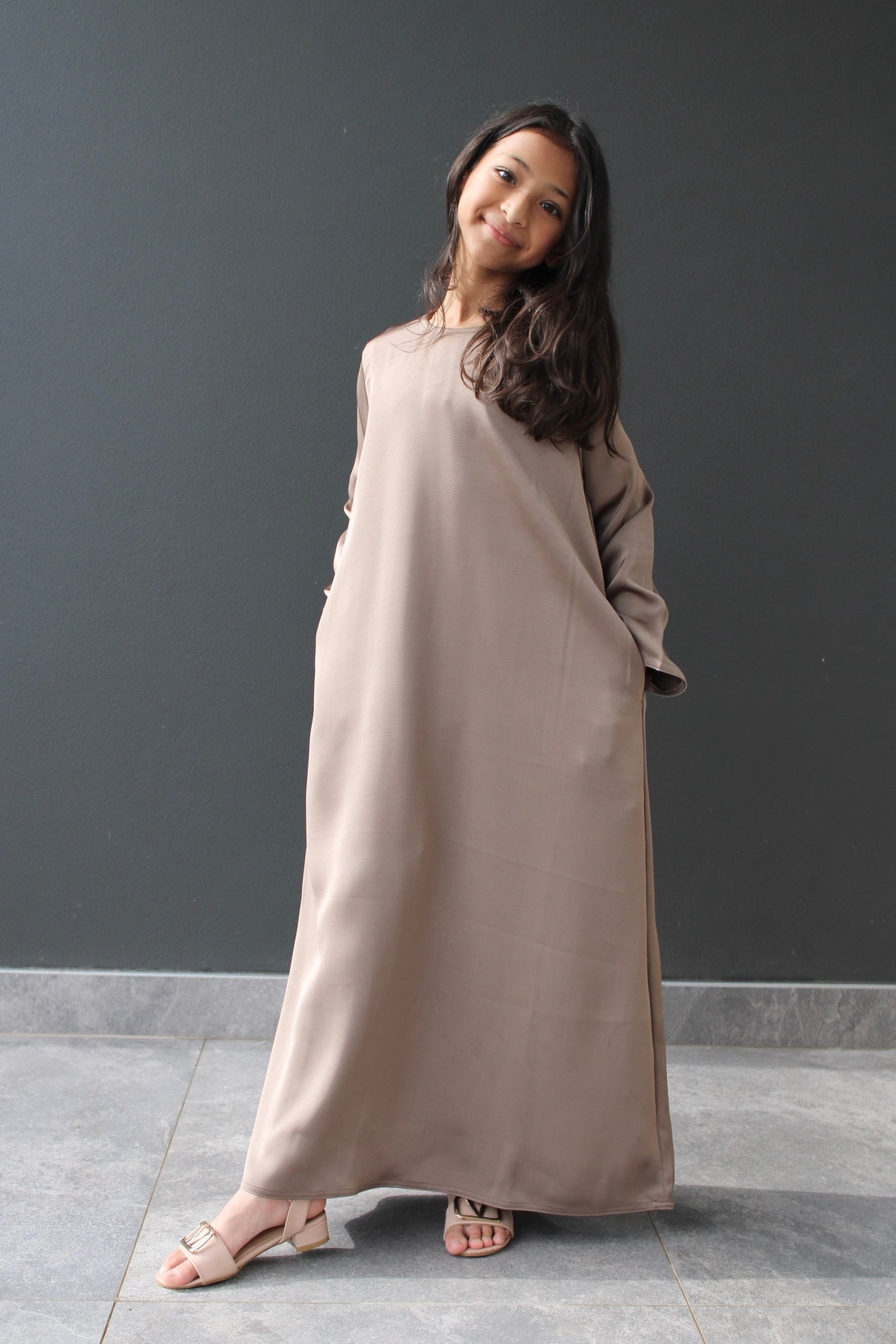 Shakila Opulence Embroidery Girls Abaya Set