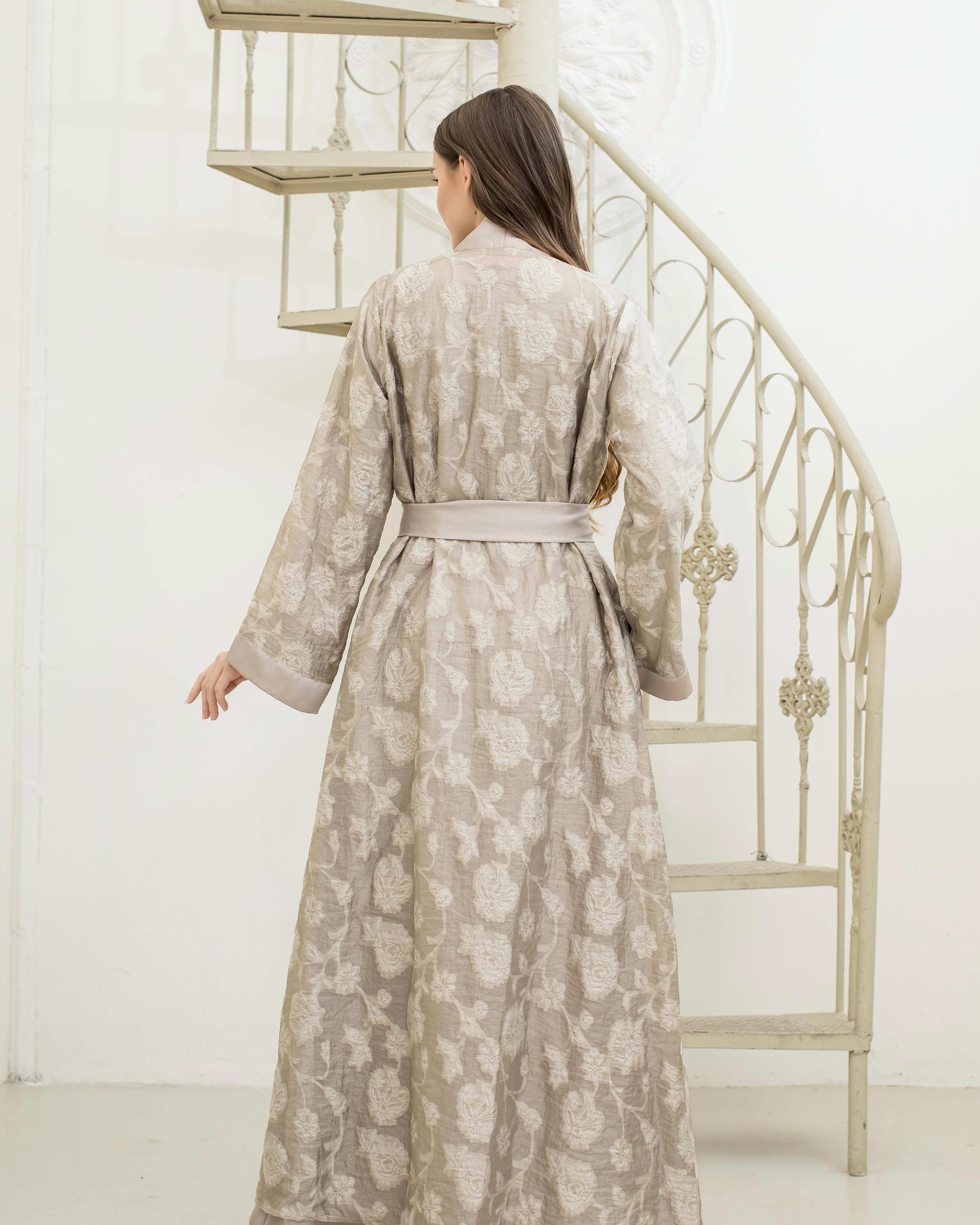 Shakila Opulence Embroidery Abaya Set