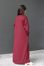 Load image into Gallery viewer, Sofia Staple Ribbed Maxi Girls Dress
