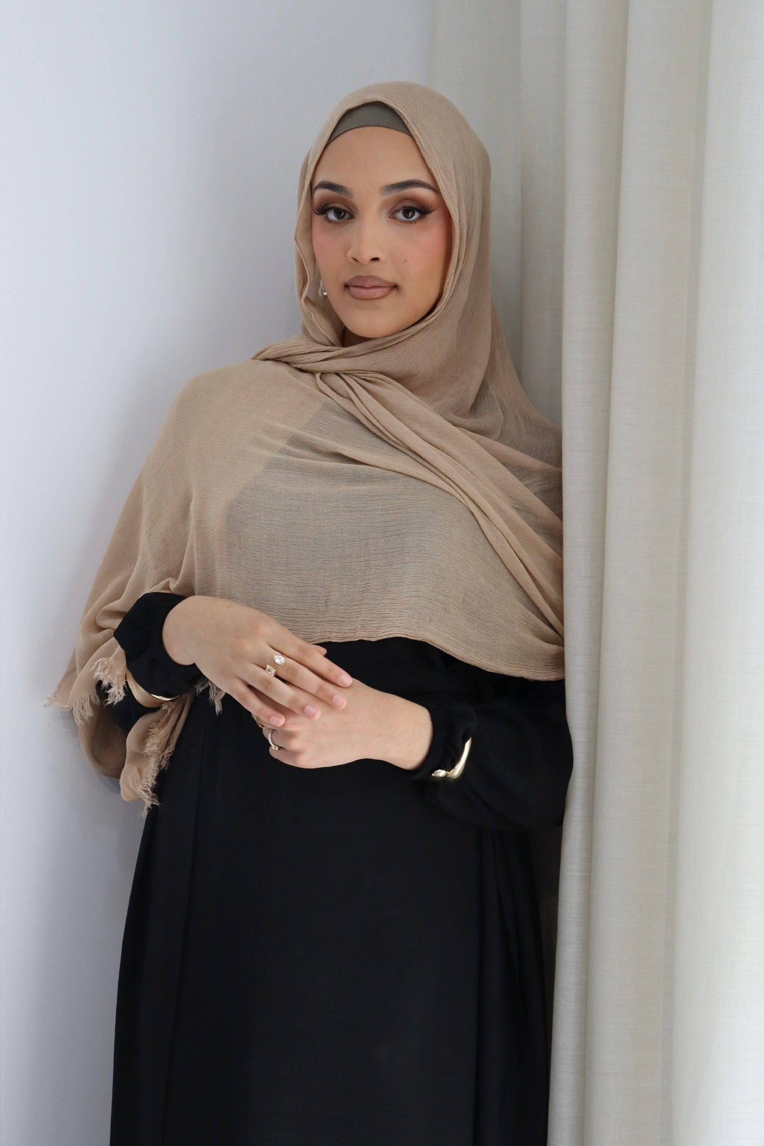 Crinkled Rayon Maxi Hijab