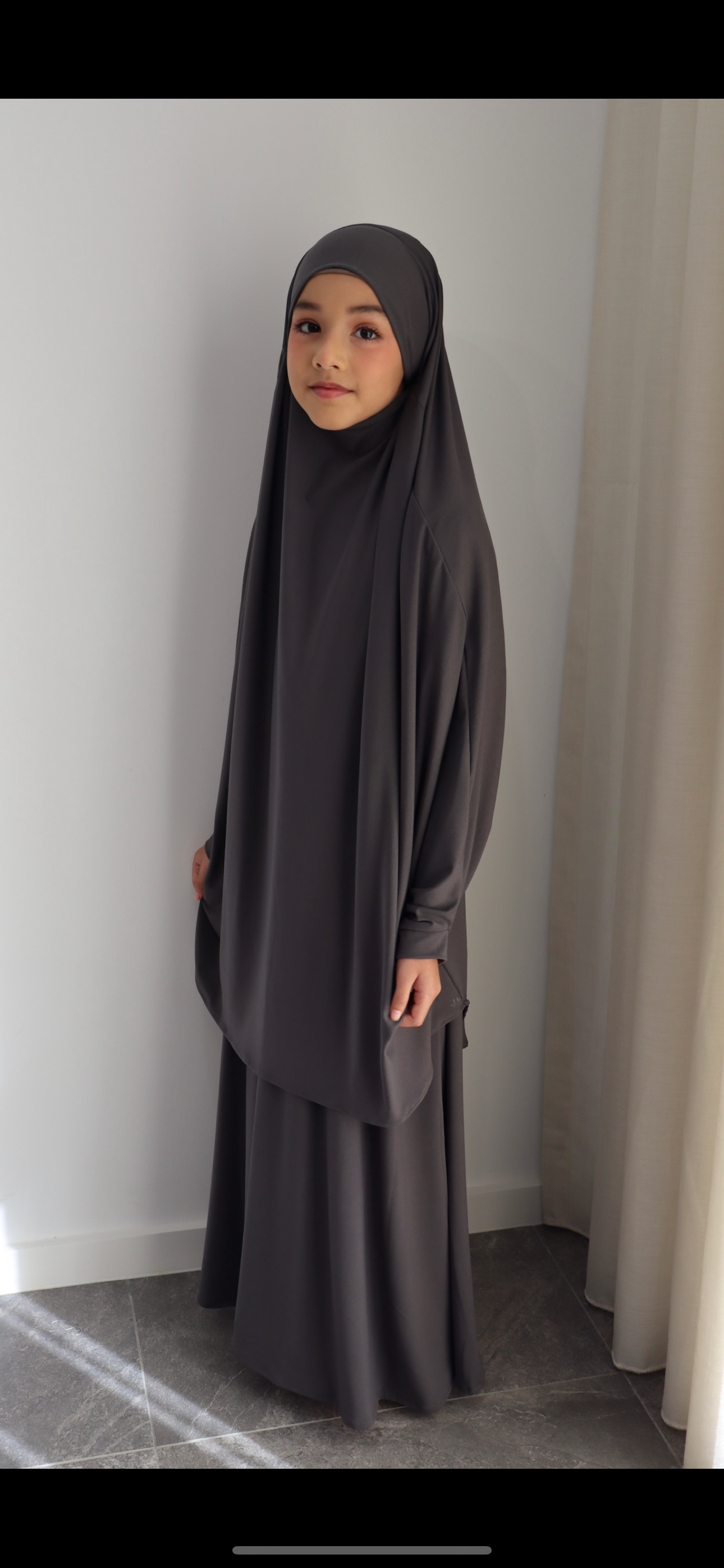 NAIMA Girls Jilbab two-piece set