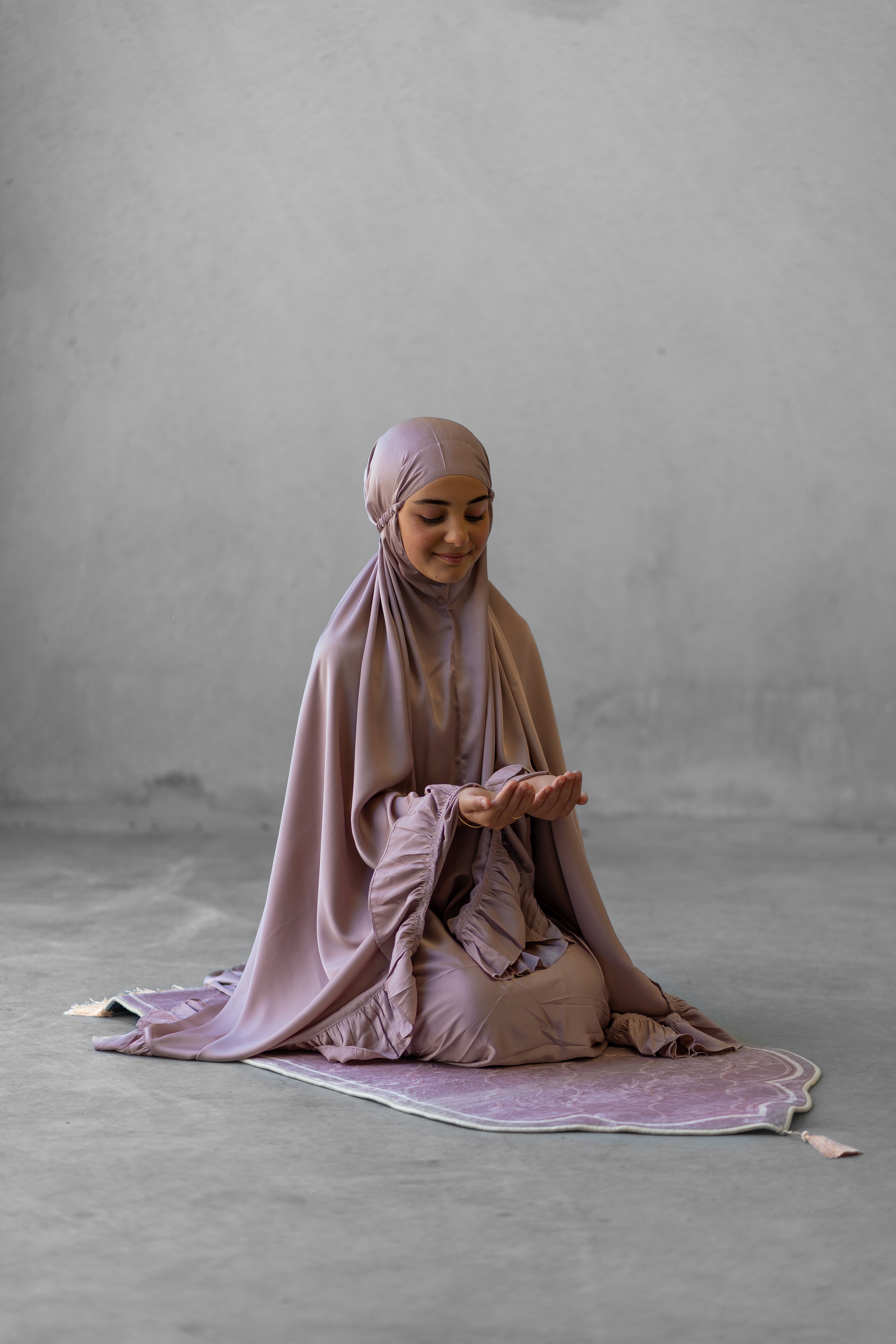 Luxury Girls Silk Prayer Set