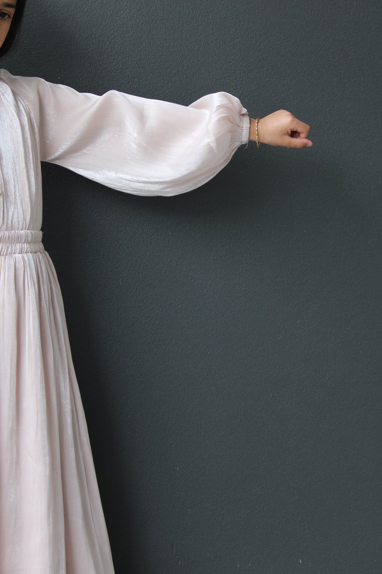 Elanoor Girls Shimmer Maxi Dress