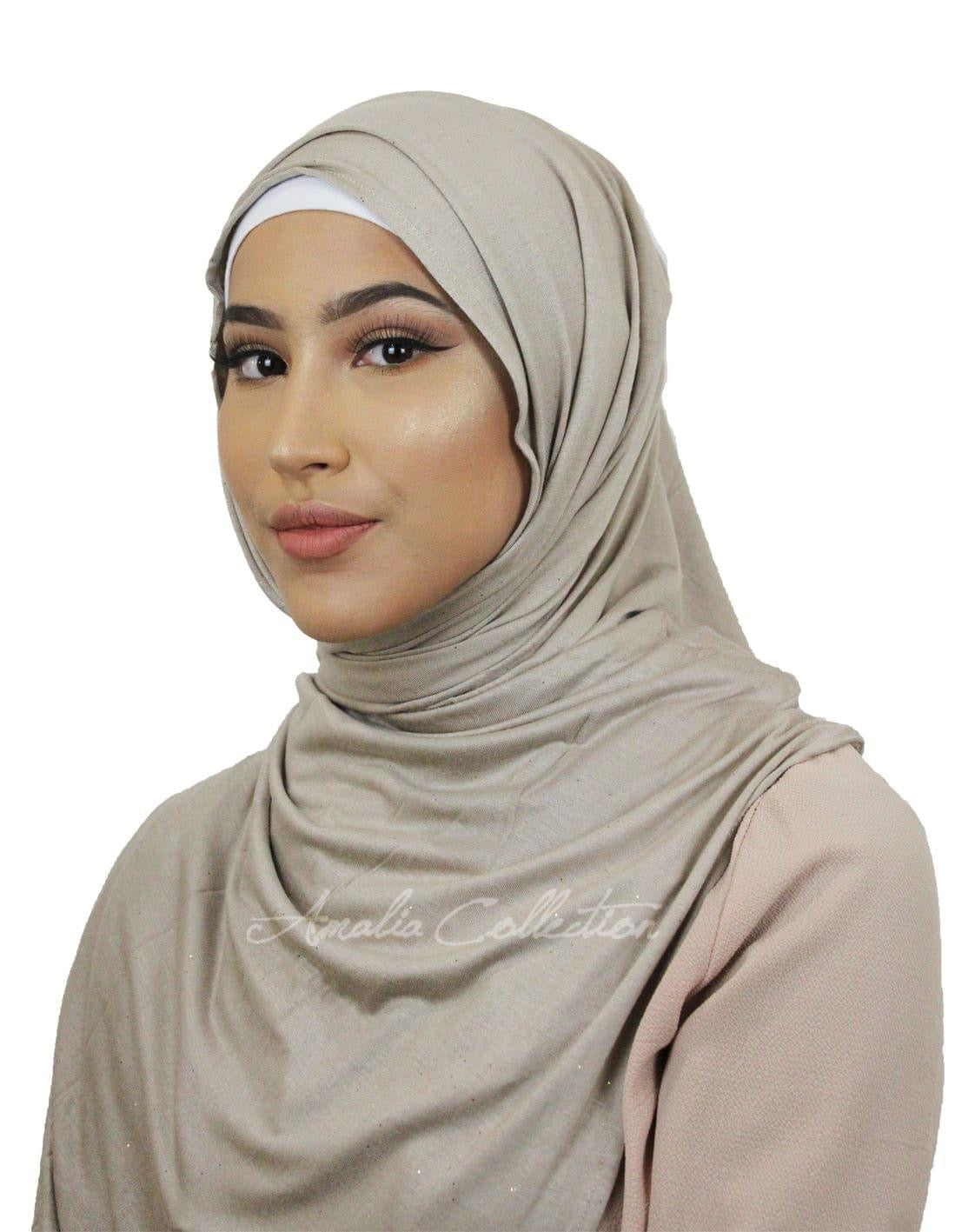 Premium Petite Jersey Overlock Hijab