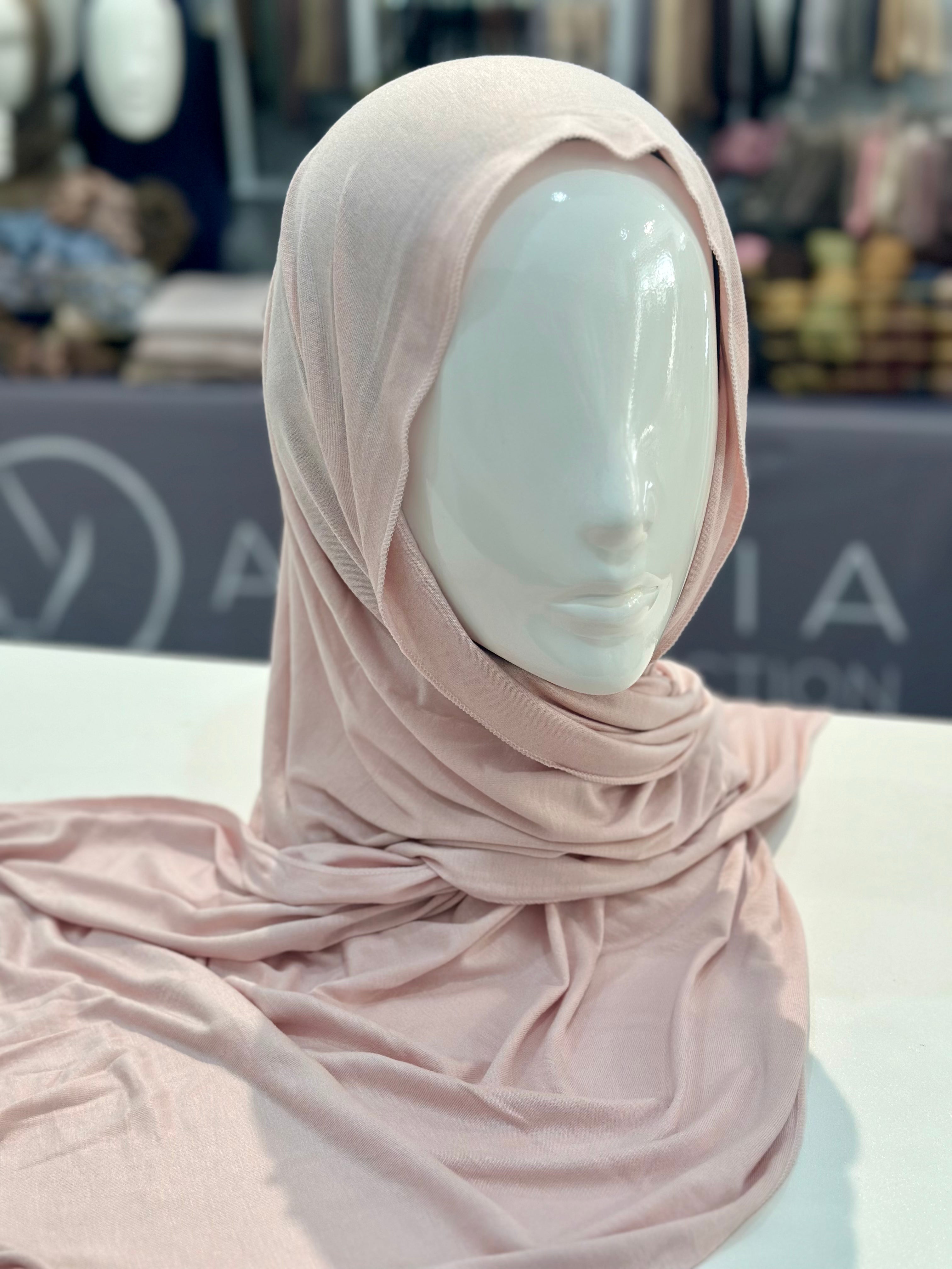 Premium Petite Jersey Overlock Hijab