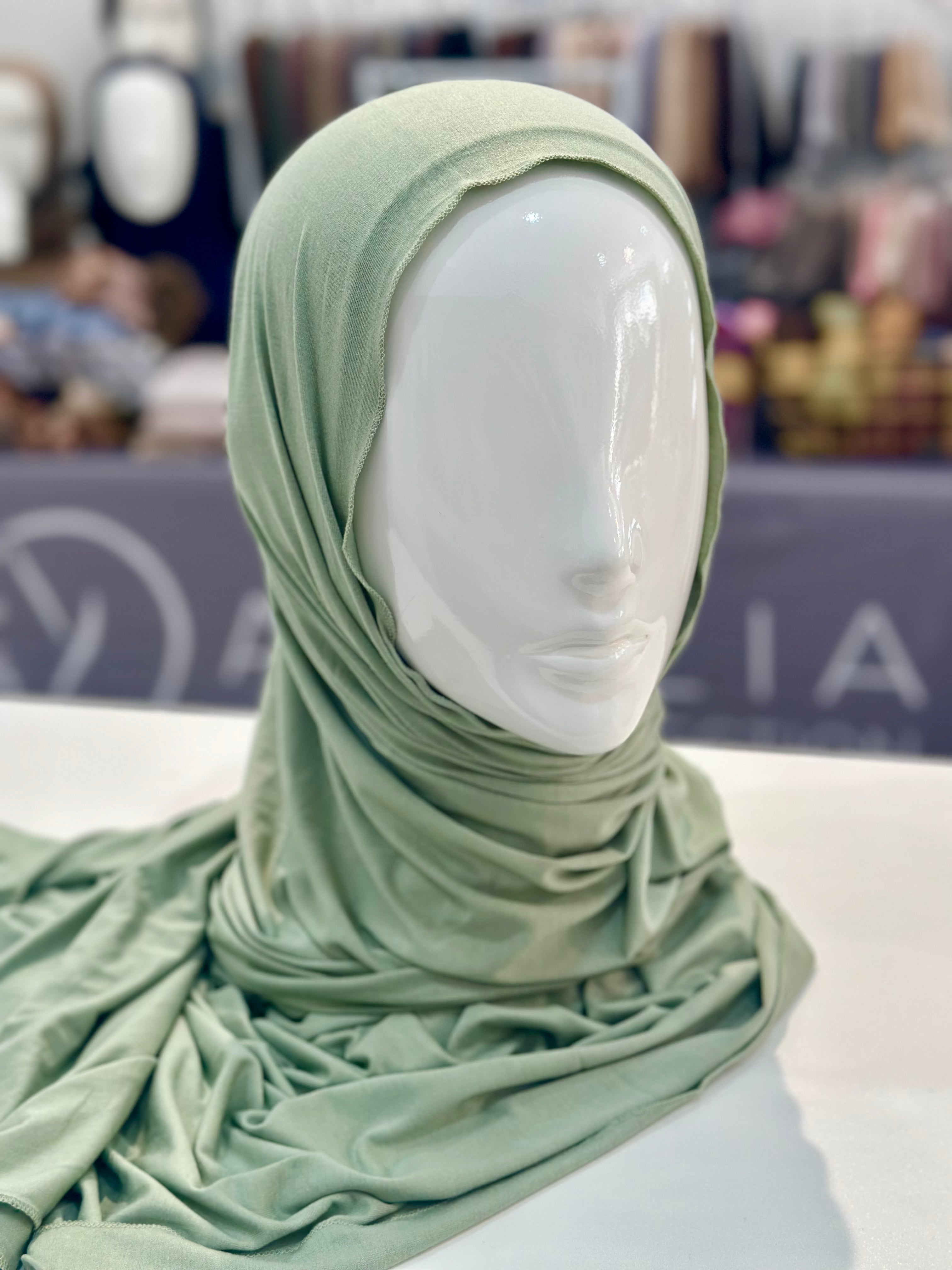 Premium Petite Jersey Overlock Hijab