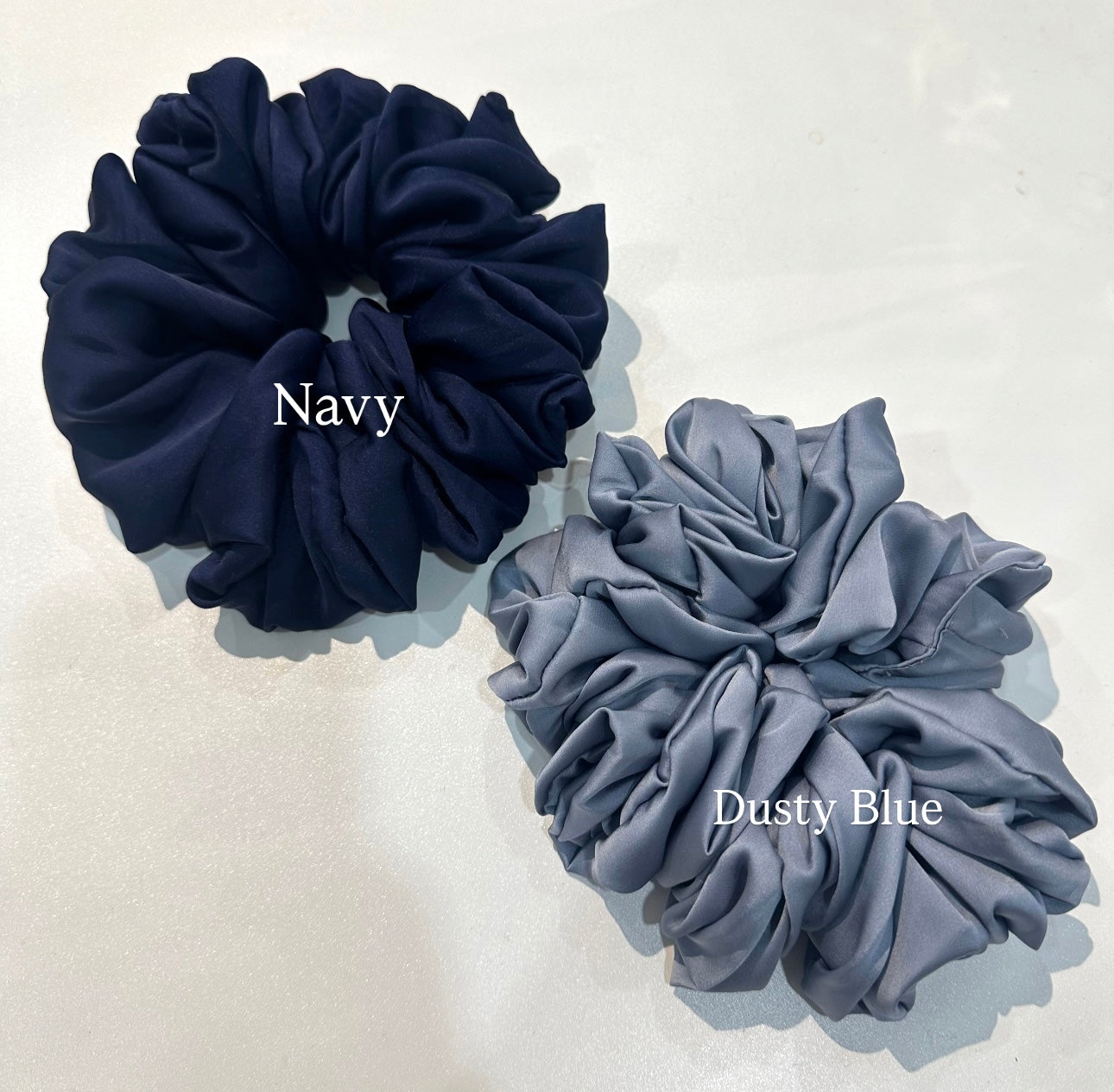 Silk Oversized Hair Scrunchies