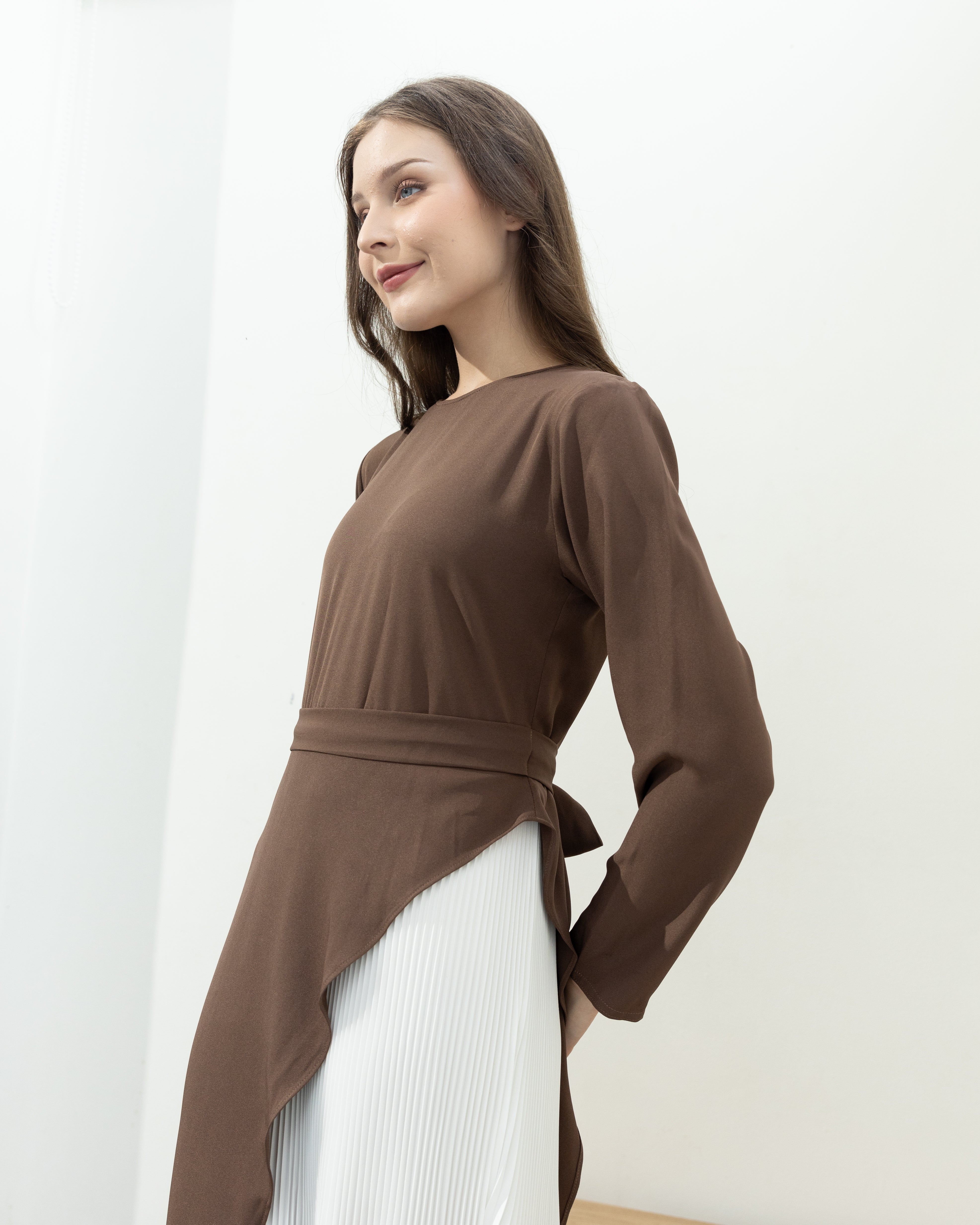 Malika Maxi Pleated Dress