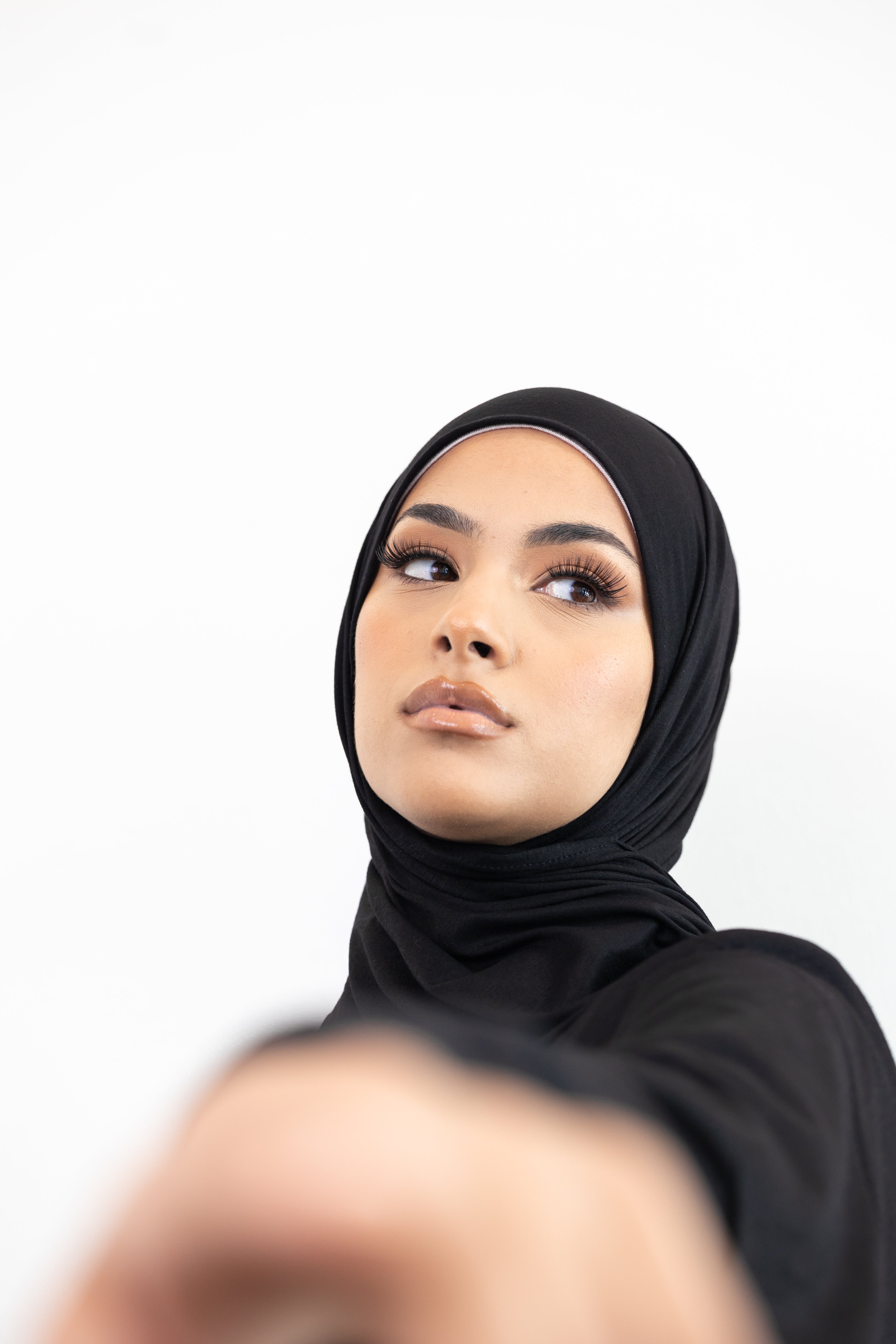 black jersey hijab