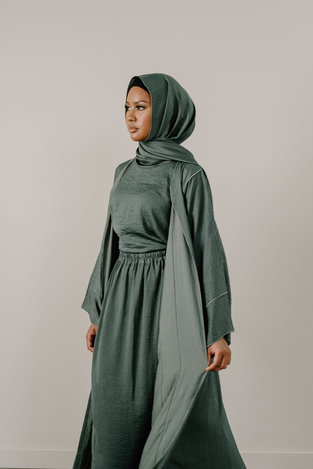 Mayya 4 piece Abaya Set