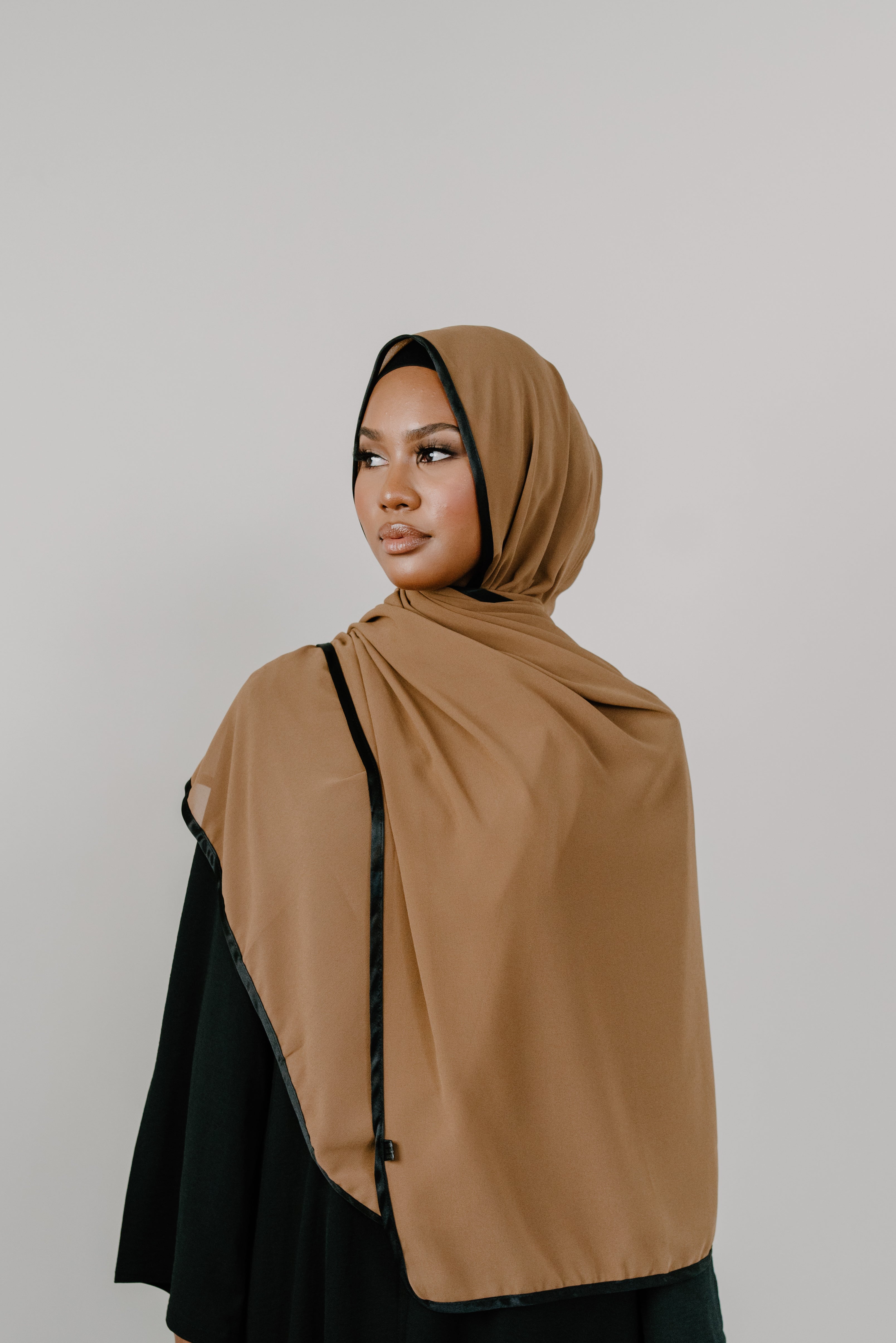 Chiffon Bordered Hijab