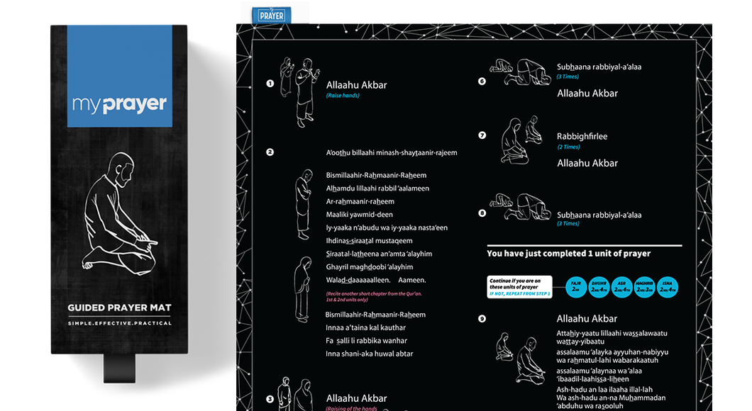 Guided Prayer Mat by Tenfold