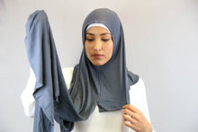 Load image into Gallery viewer, Instant Slip On Jersey Hijab
