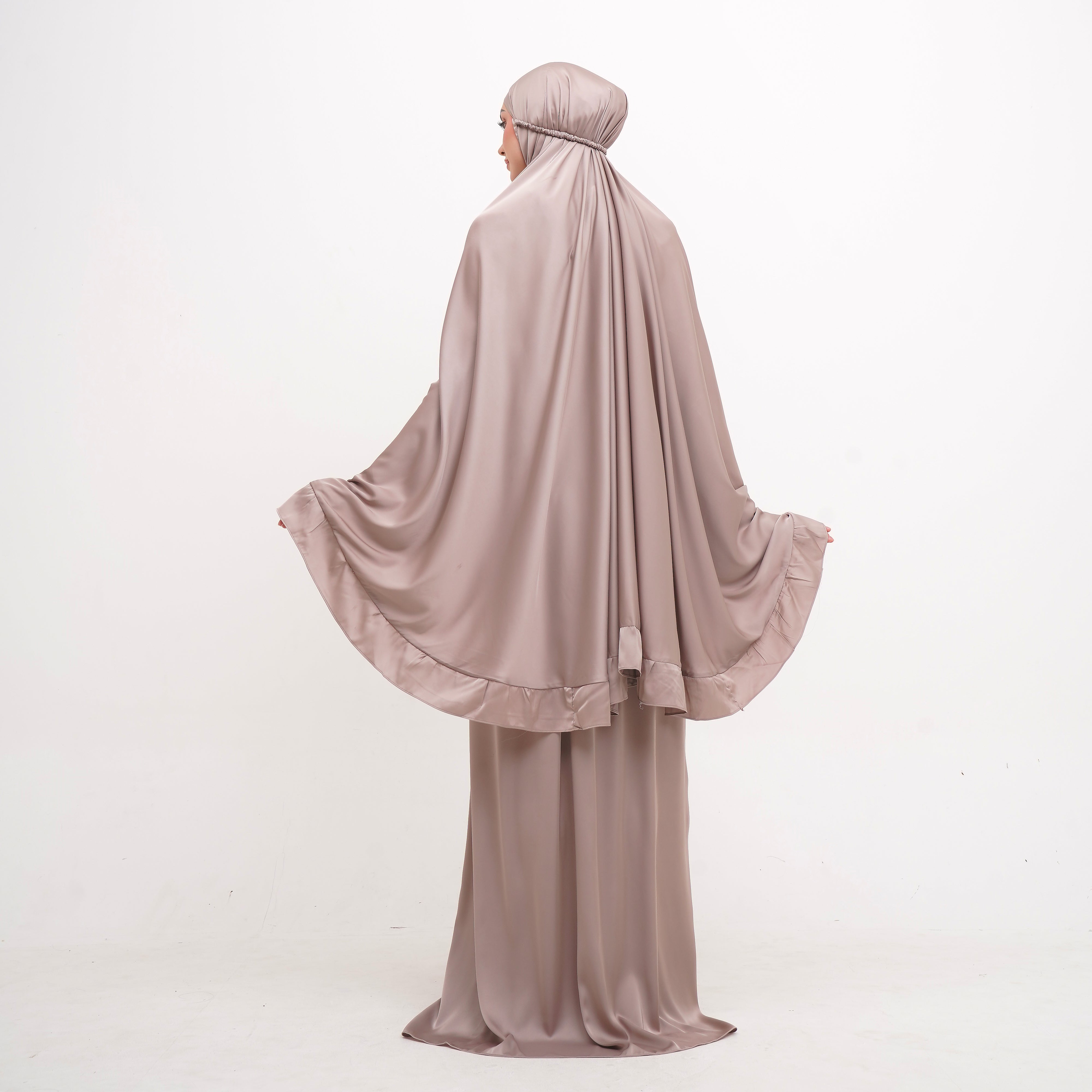 Luxury Silk Prayer Clothes Set