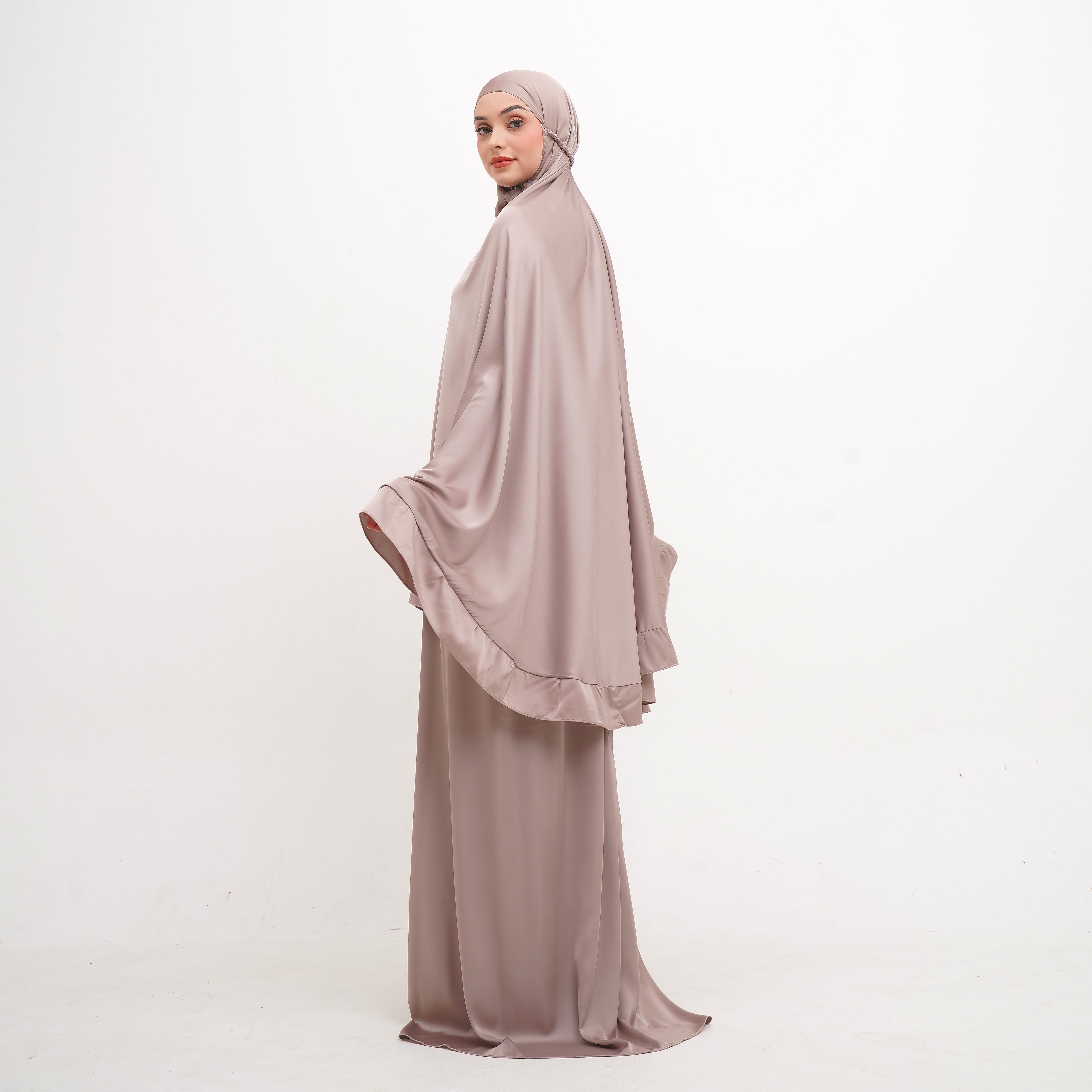 Luxury Silk Prayer Clothes Set