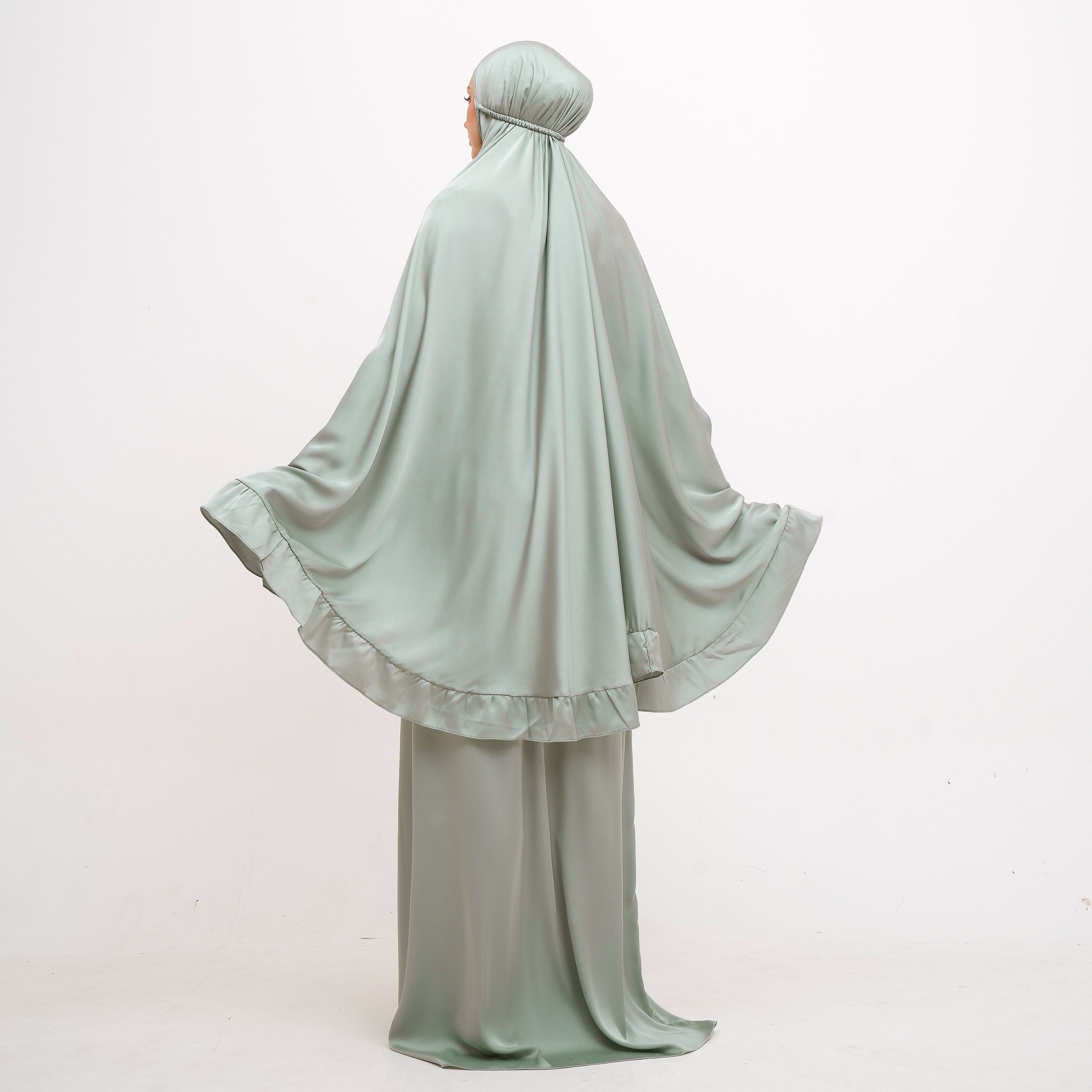 Luxury Silk Prayer Clothes Set