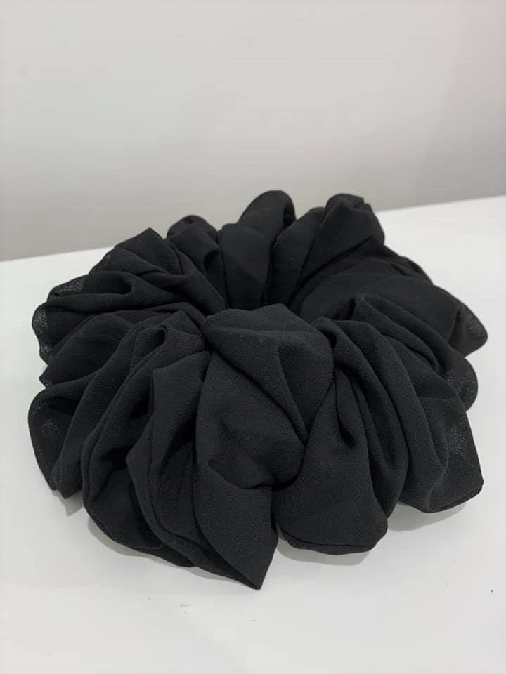 Chiffon Ruffle Scrunchie