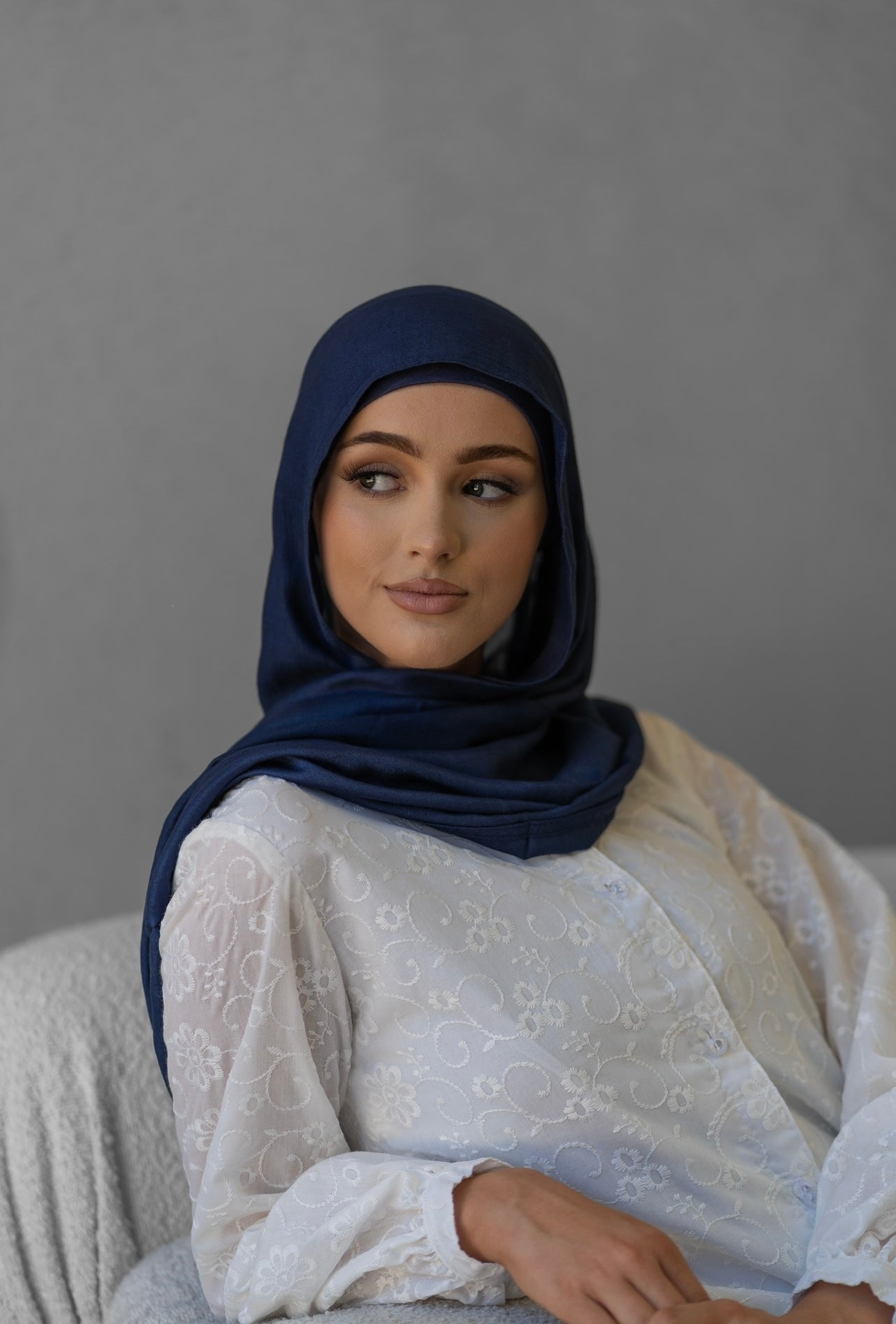 Premium Modal Slub Petite Hijab