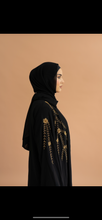 Load image into Gallery viewer, Amira Gold Glam Abaya
