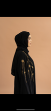 Load image into Gallery viewer, Amira Gold Glam Abaya
