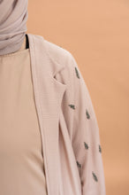 Load image into Gallery viewer, Aseya Bisque Abaya Set
