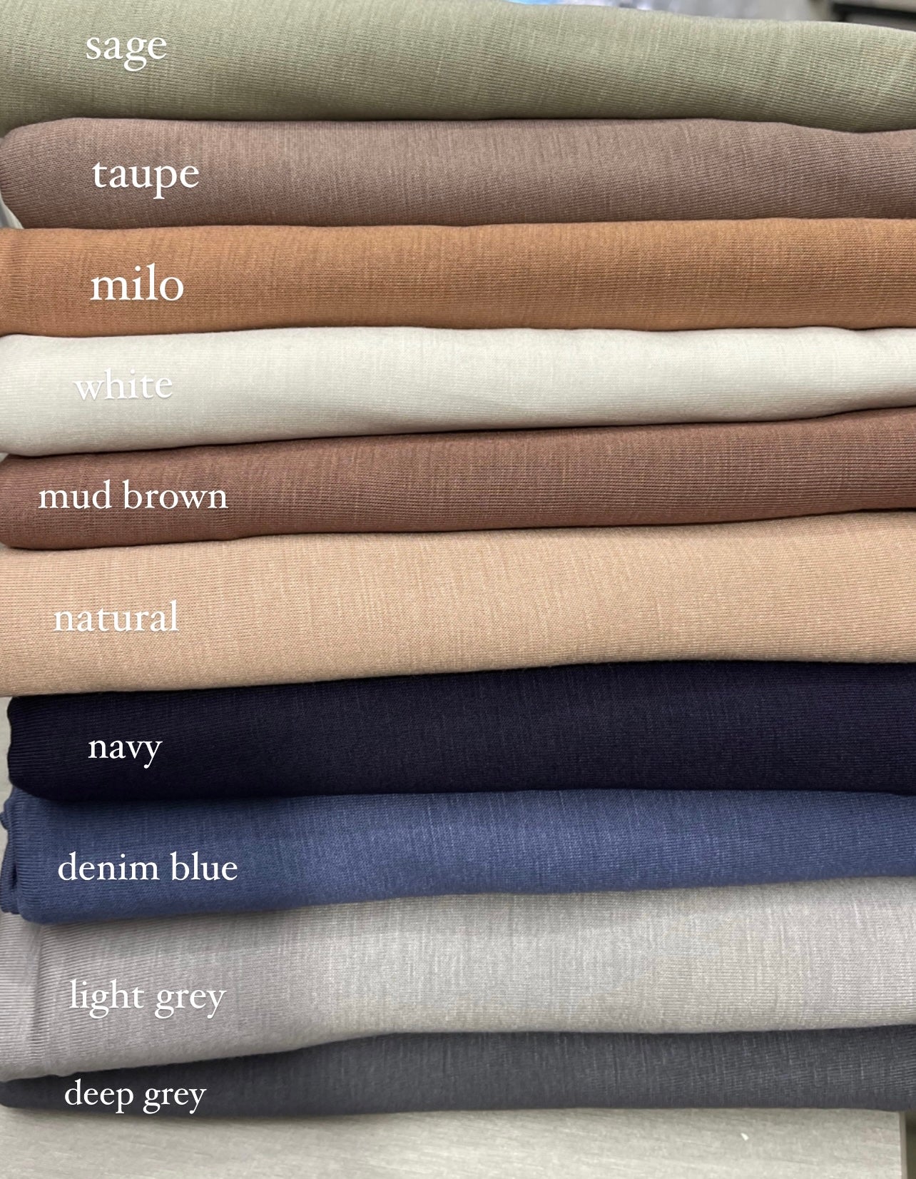 Premium Petite Jersey Overlock Hijab