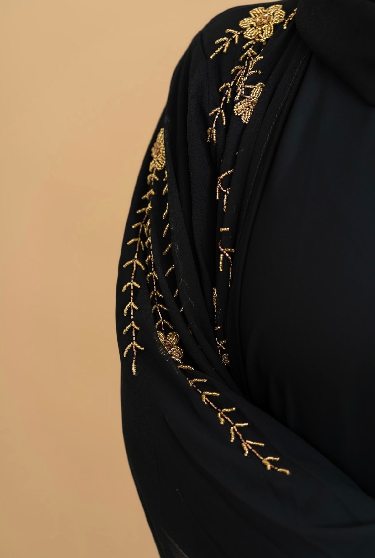 Amira Gold Glam Abaya