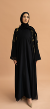 Load image into Gallery viewer, Amira Gold Glam Abaya
