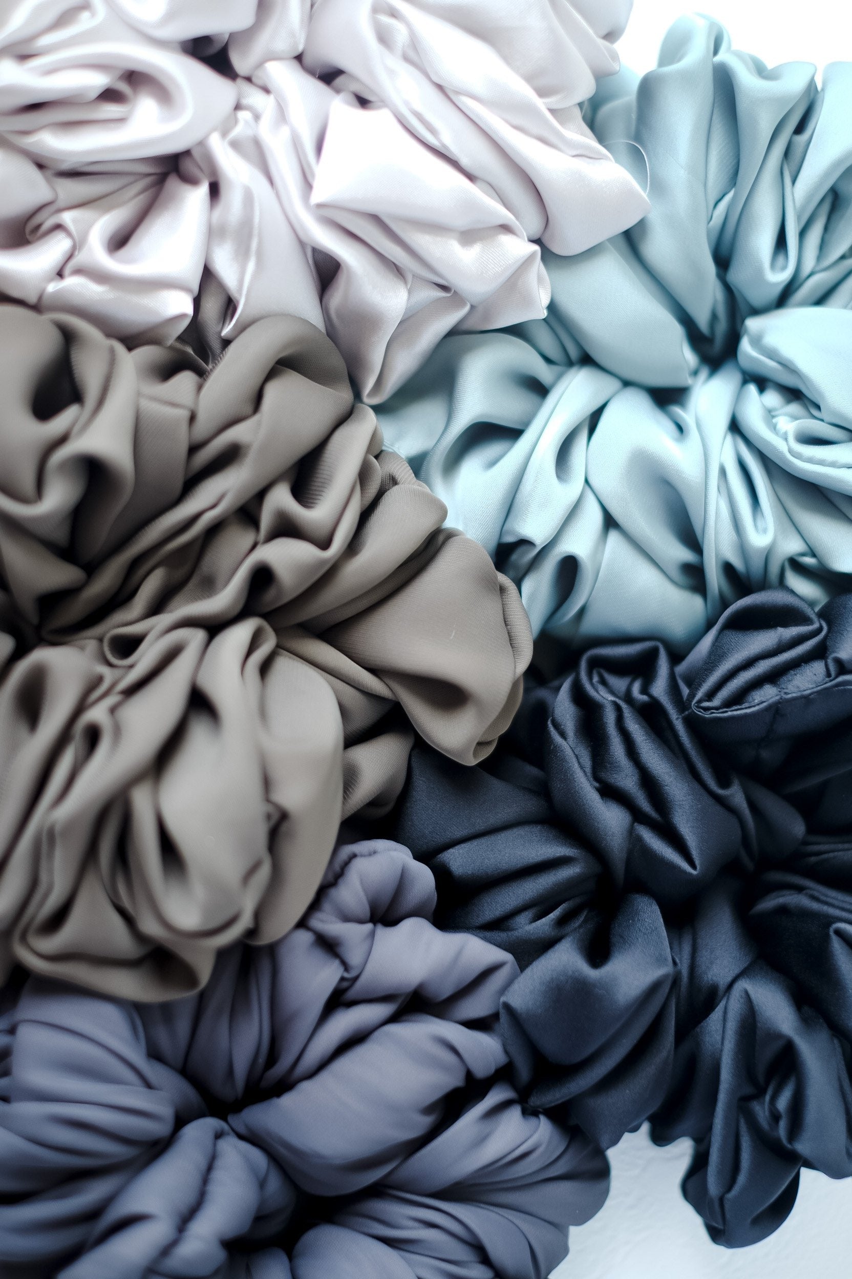 Silk Oversized Hair Scrunchies